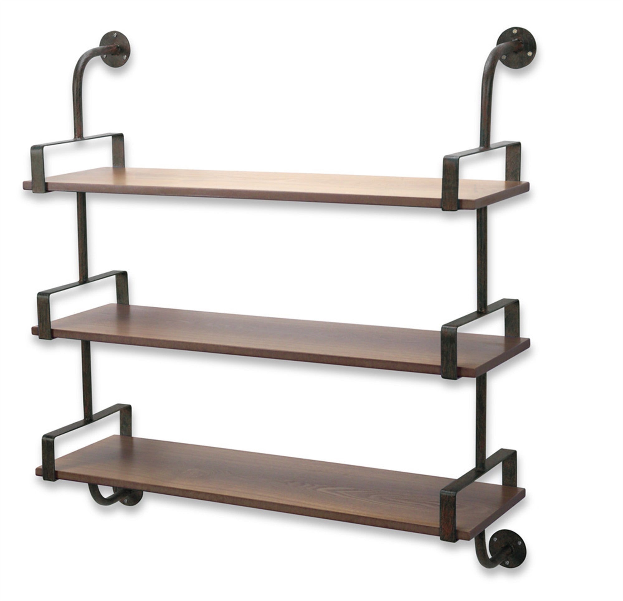 34.5 x 10 x 31.5 Brown Wall Decor