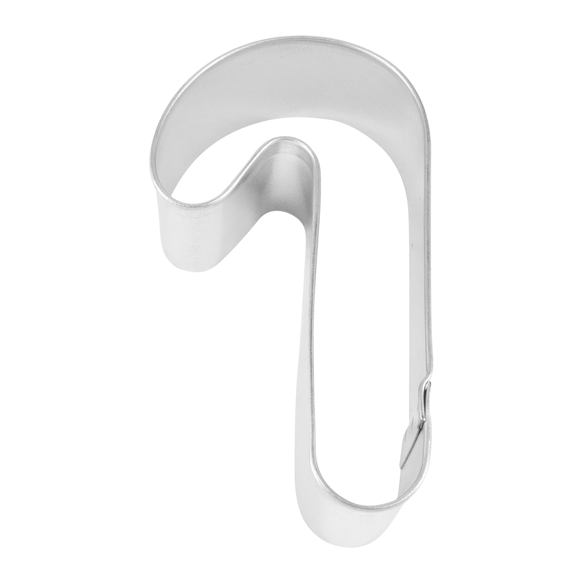 R&M Candy Cane 5.5'' Cookie Cutter In Durable, Economical, Tinplated Steel