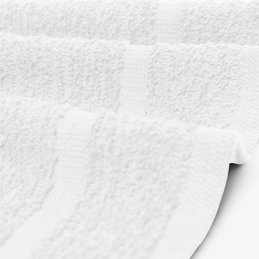 Avalon Towels Cotton Washcloths - (Pack Of 60) Size 12X12 Inches, 100% Ring Spun Cotton, Soft & Absorbent Face Towels, Gym Towel