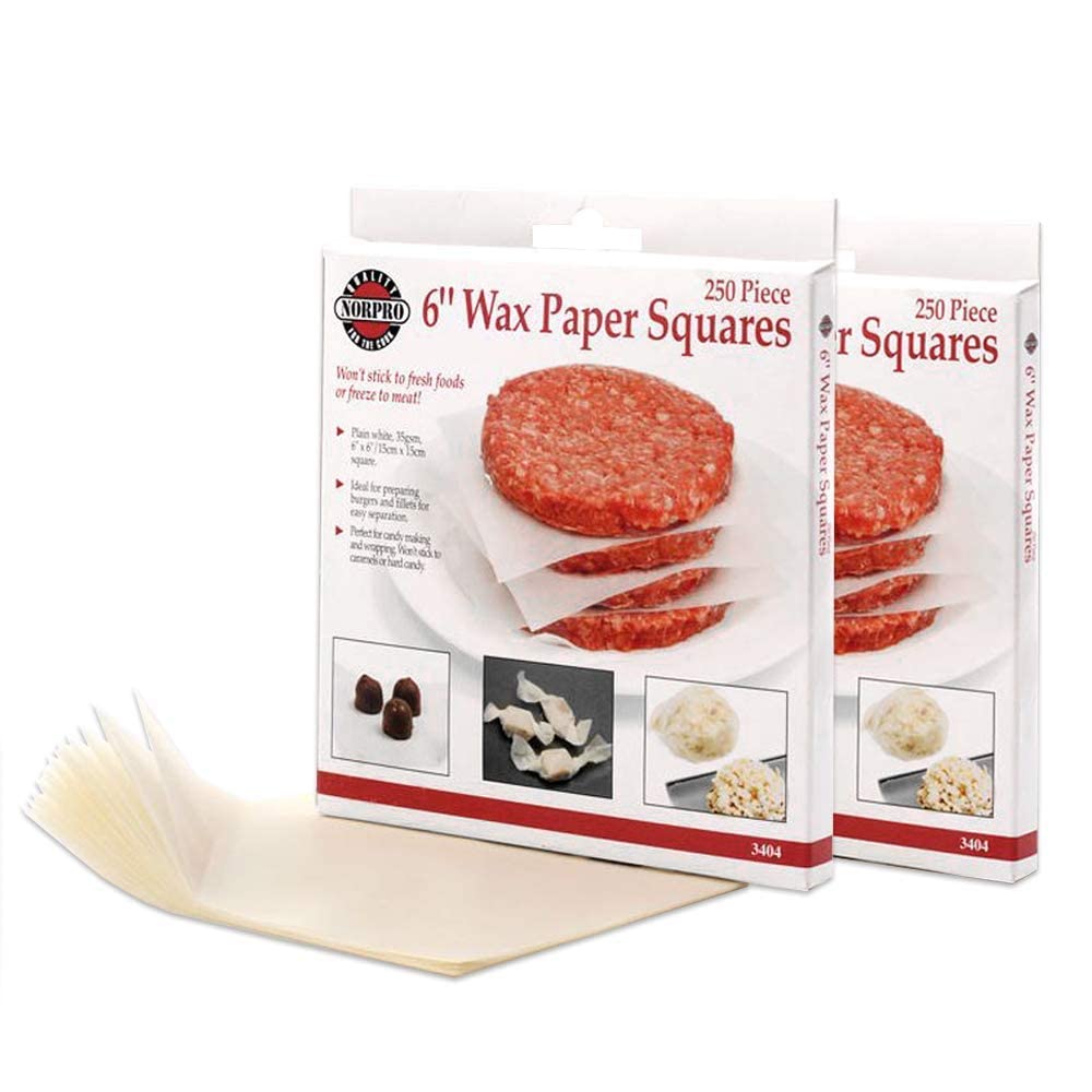 Norpro 3404 Square Wax Papers, 500-Piece