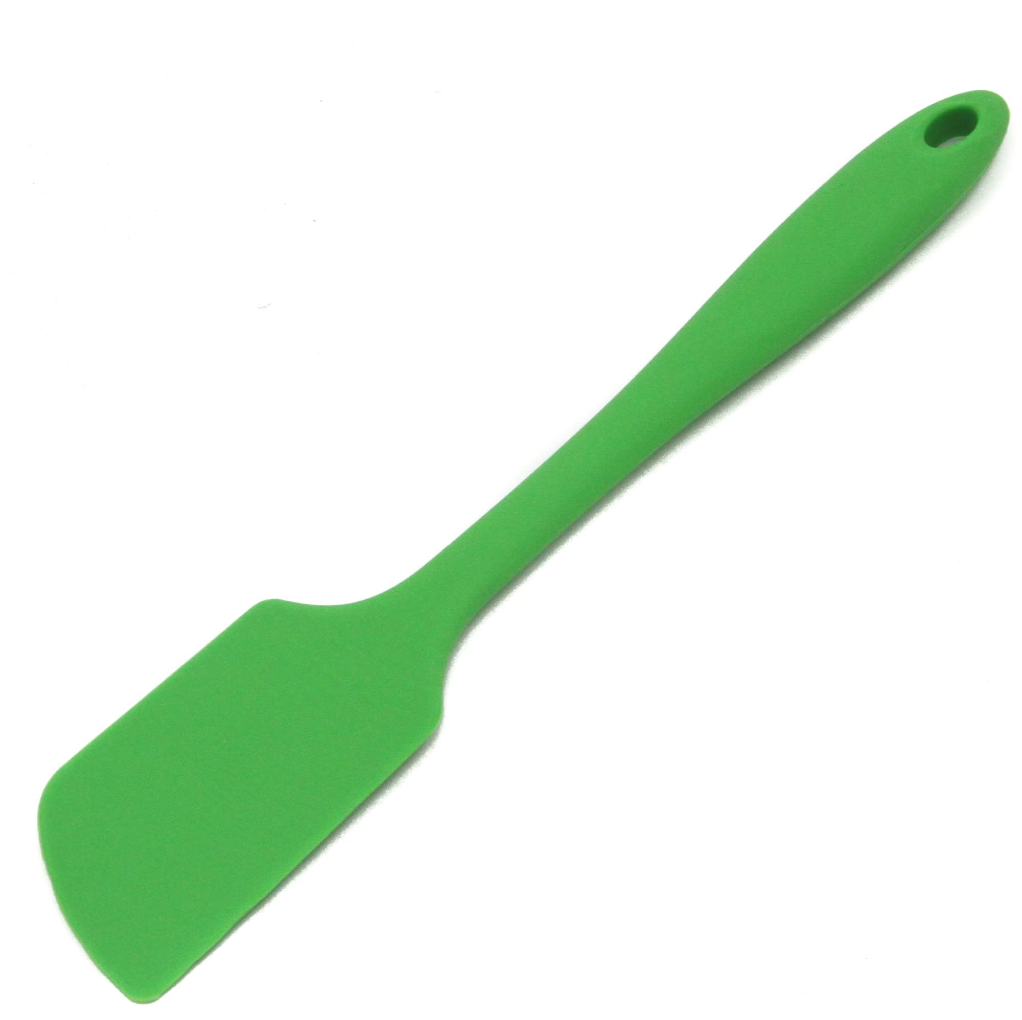 Chef Craft Premium Silicone Angled Spatula, 11 Inch, Green
