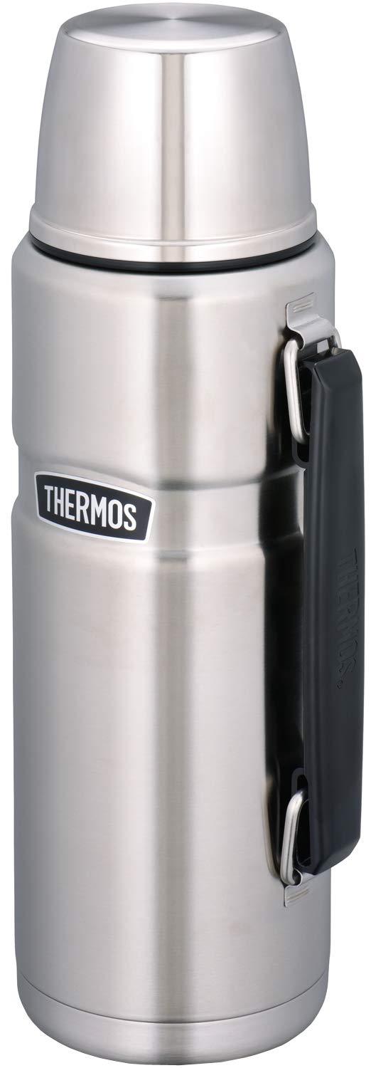 Thermos Outdoor Series Stainless Steel Bottle, 3.2 gal (1.2 L) Stainless Steel ROB001 S