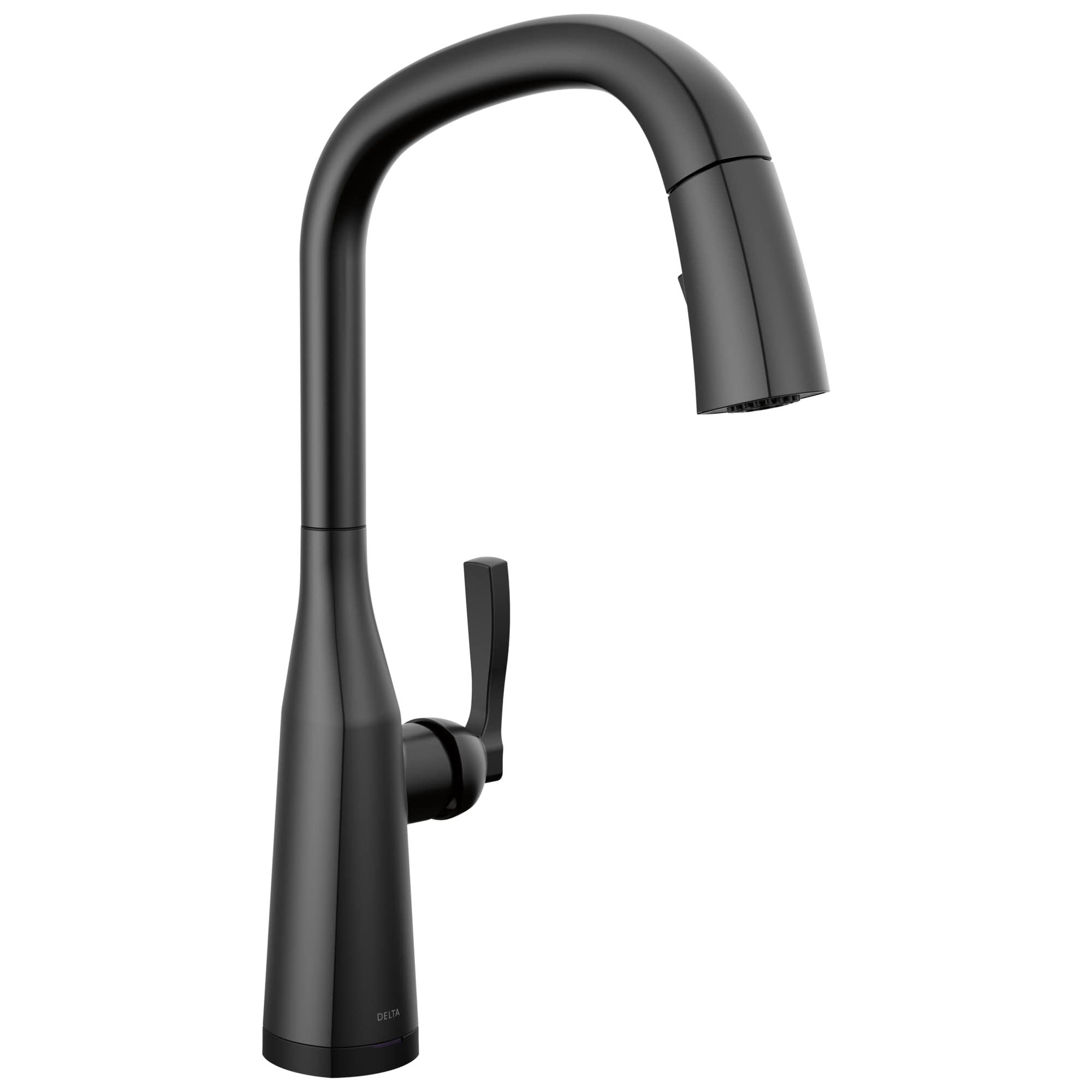 Delta Faucet Stryke Matte Black Kitchen Faucet Touch, Touch Kitchen Faucets with Pull Down Sprayer, Kitchen Sink Faucet, Kitchen