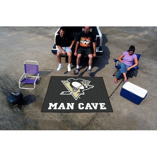Nhl - Pittsburgh Penguins Man Cave Tailgater Rug 60X72
