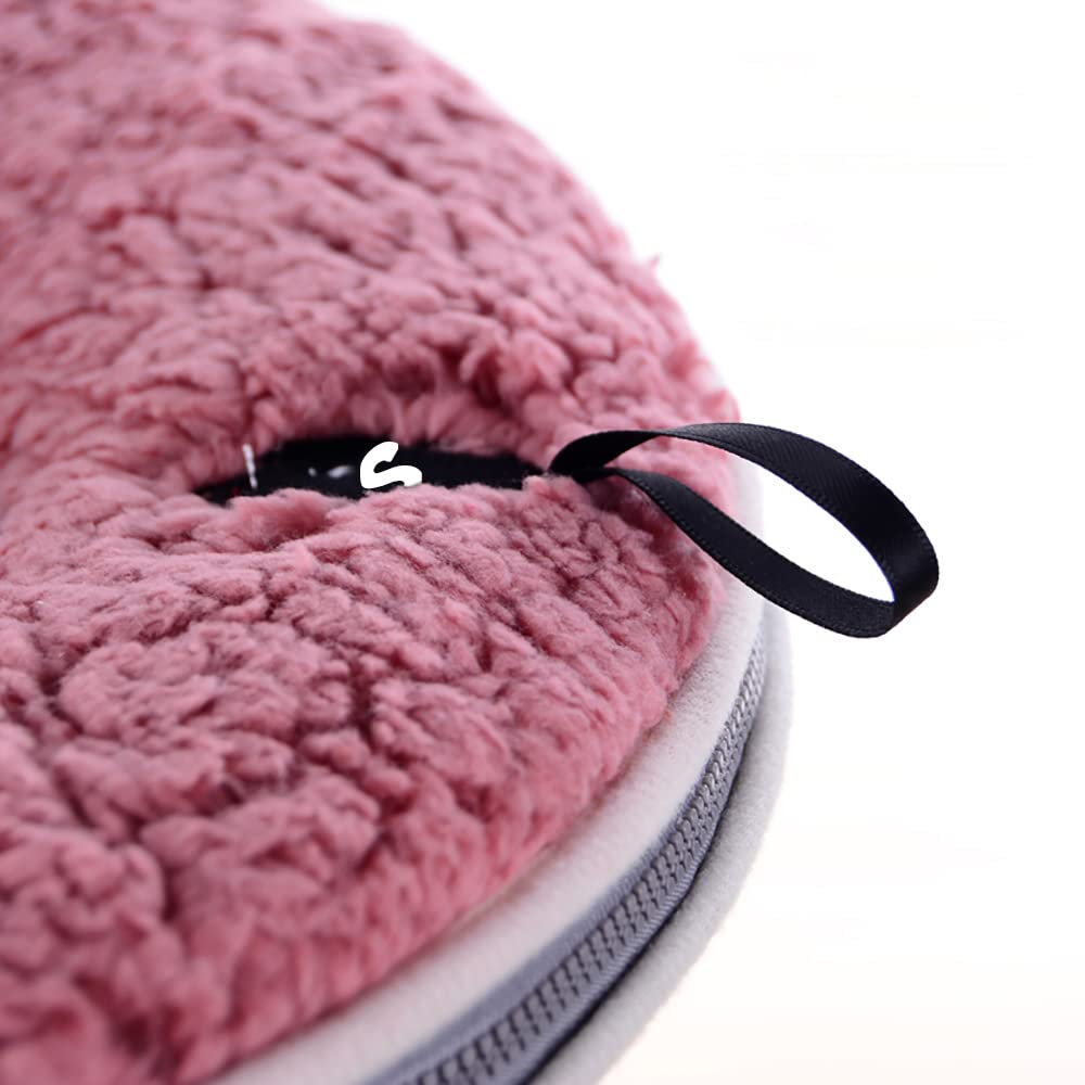 Warm Plush Washable Thicken Toilet Seat Cover Pads Mat With Handle And Zipper