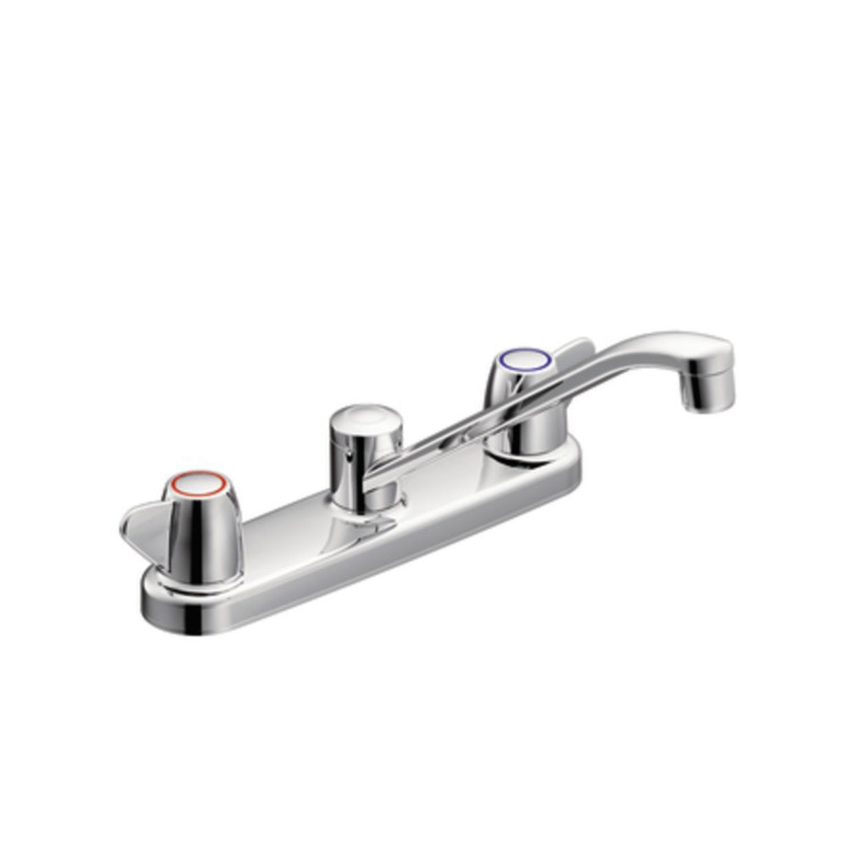 Cleveland Faucets Ca40611 Cornerstone Two-Handle Kitchen Faucet, Chrome