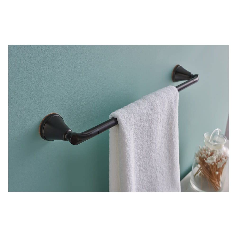Moen/Faucets My4818Brb Tiffin Mediterranean Bronze 18'' Towel Bar