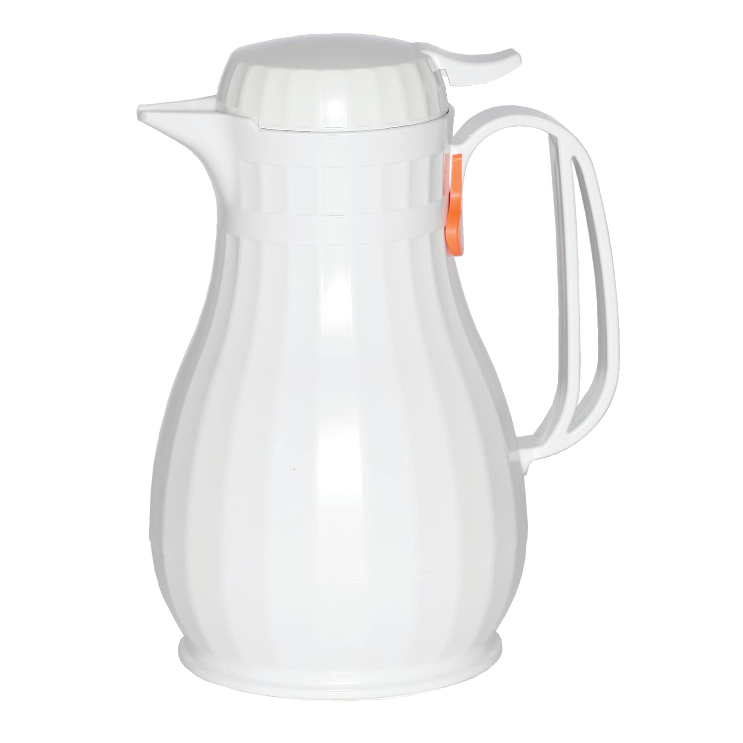 Service Ideas ECO13WH Eco-Serv Server  BPA-free  Foam Insulated Carafe  44 Ounces  White