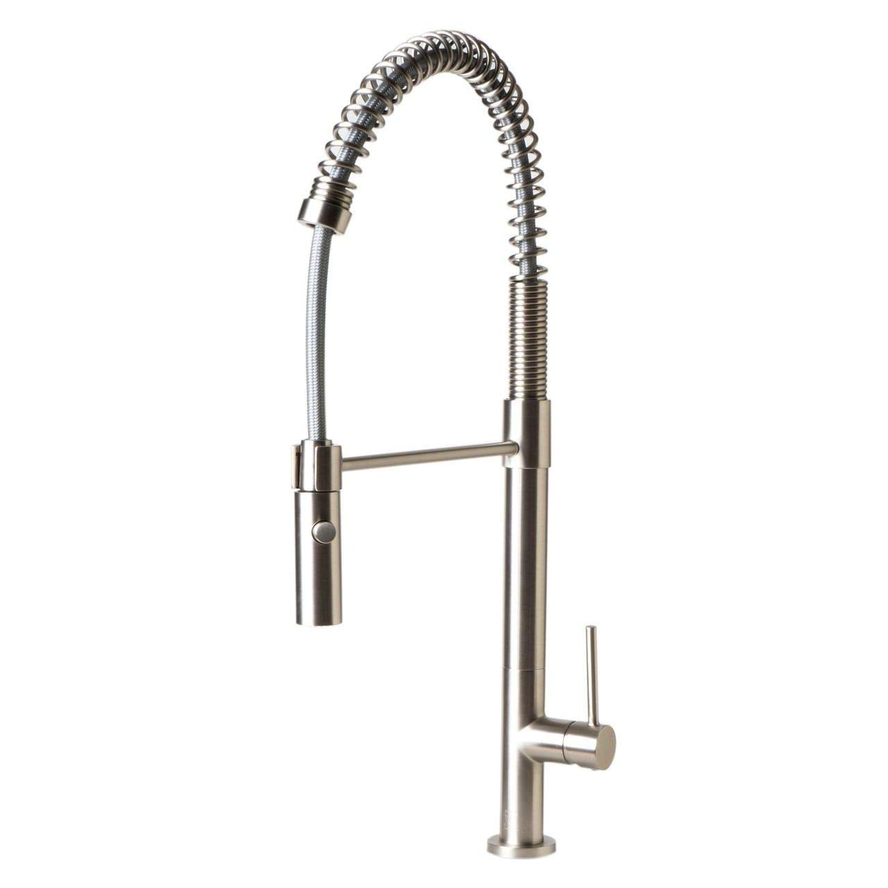 Alfi Brand Abkf3732-Bn Kitchen Faucet, 22.5''H, Brushed Nickel
