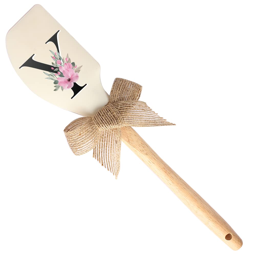 Letter Y Monogram Funny Silicone Spatula, Funny Baking Tool, Modern Farmhouse Kitchen Decor, Gift For Chef, Lovers, Mom, Thanksg