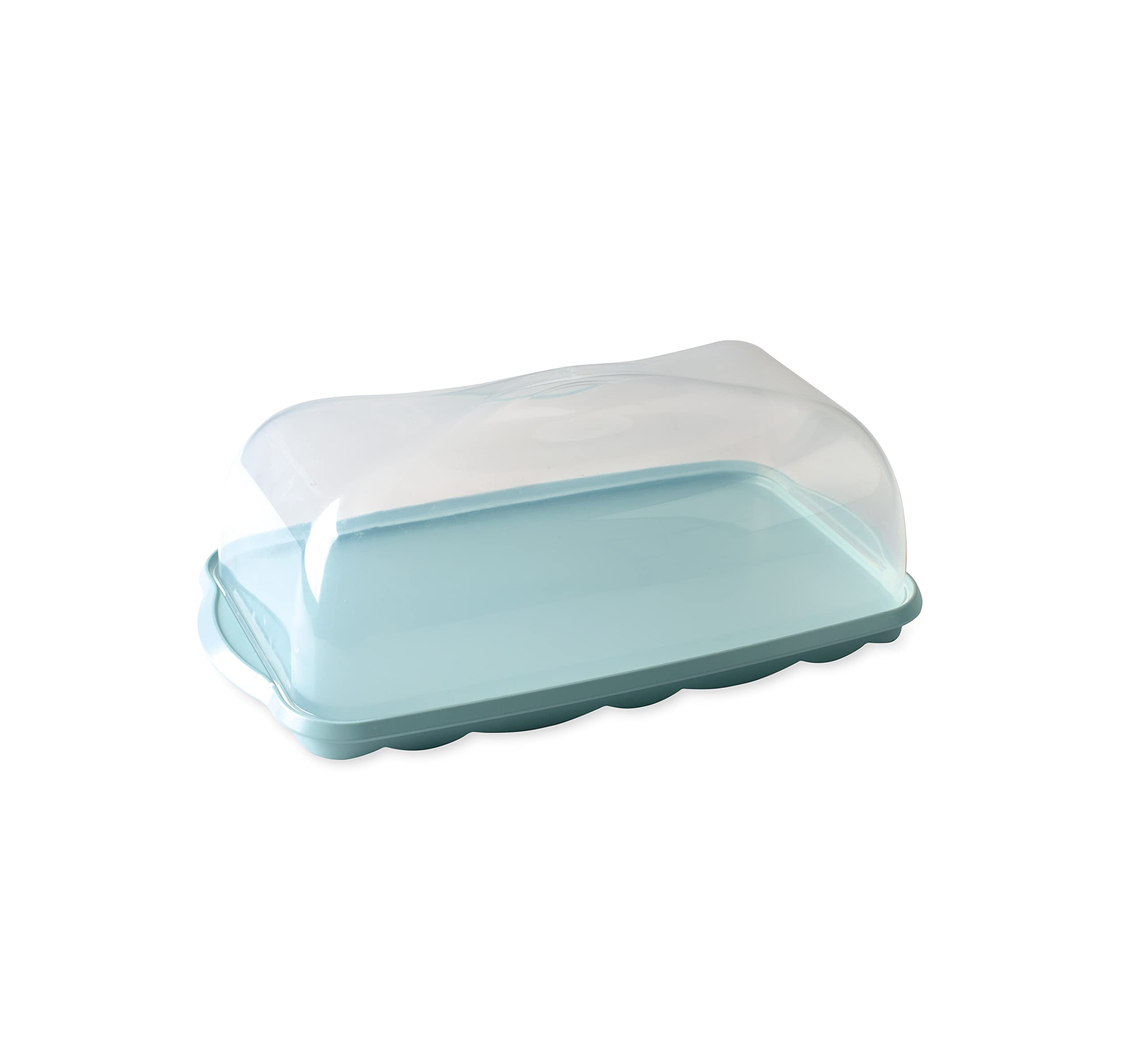 Nordic Ware Loaf Cake Keeper, Blue,12.8''L X 7.3''W X 4.6''H