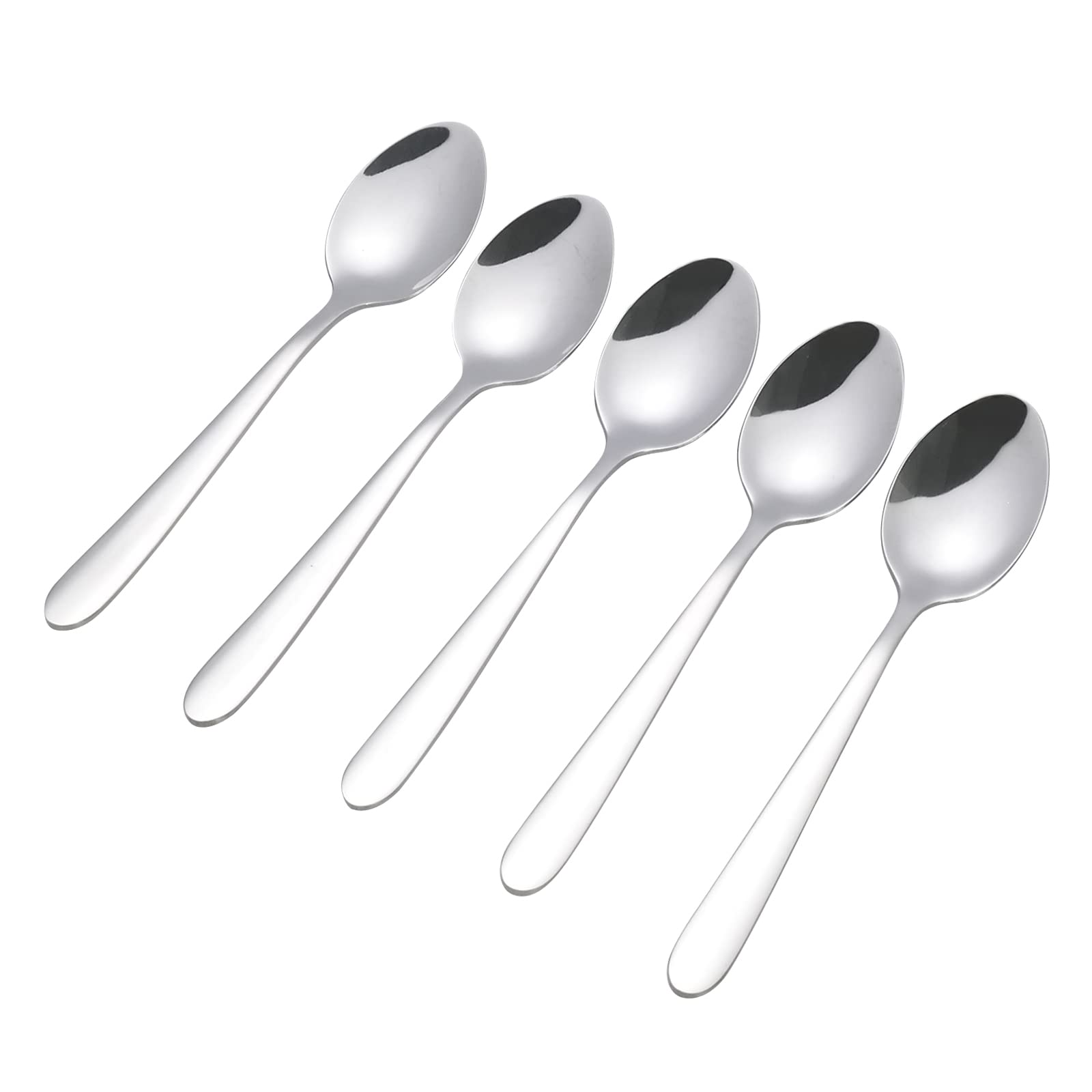 Zerdyne 12-Piece Stainless Steel Dessert Spoon
