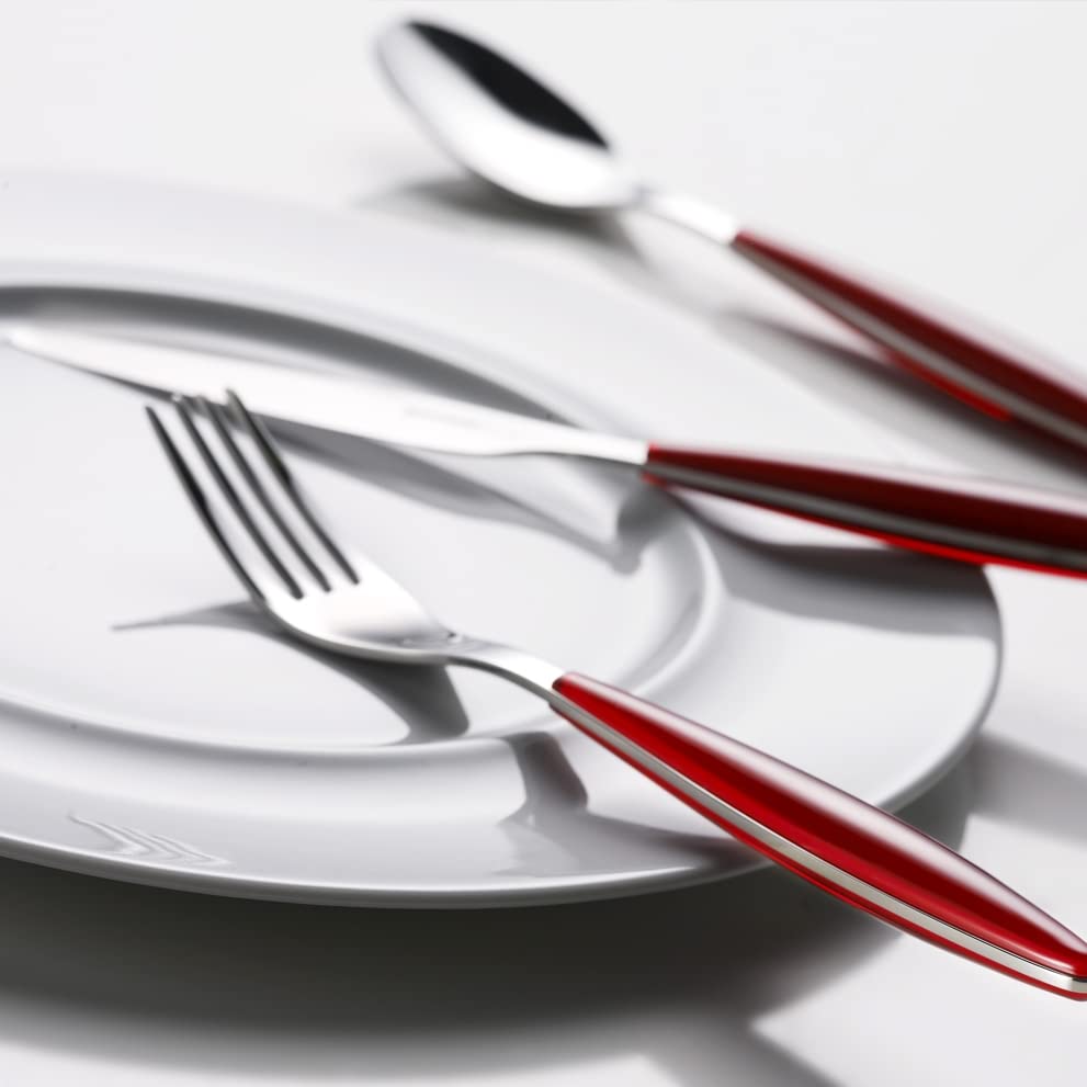 Guzzini Feeling 23000276 Mediterror Blue Table Fork, Total Length 8.1 Inches (20.5 Cm)