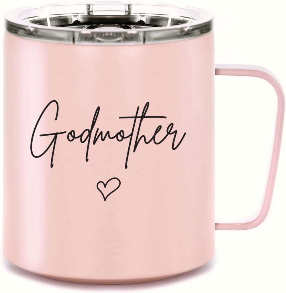 VIOLET & GALE Godmother Gifts From Godchild 12oz Godmother Proposal Mug Beautiful Gift for Godparents
