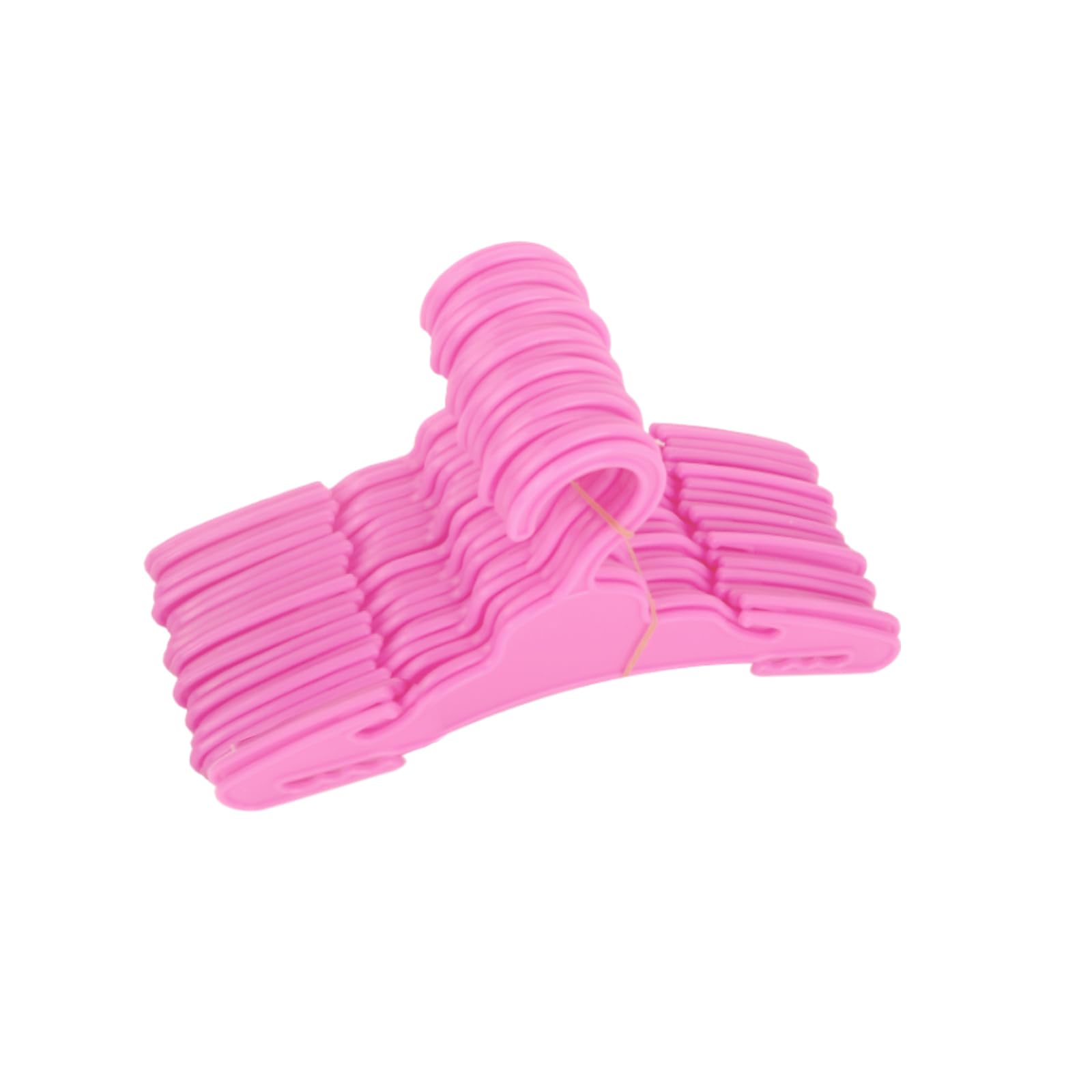 Msyo 20 Pcs Doll Clothes Hangers For 18 Inch Dolls, Rose Doll Hangers, Sturdy Doll Hangers Accessories, Work Great With Rod Less