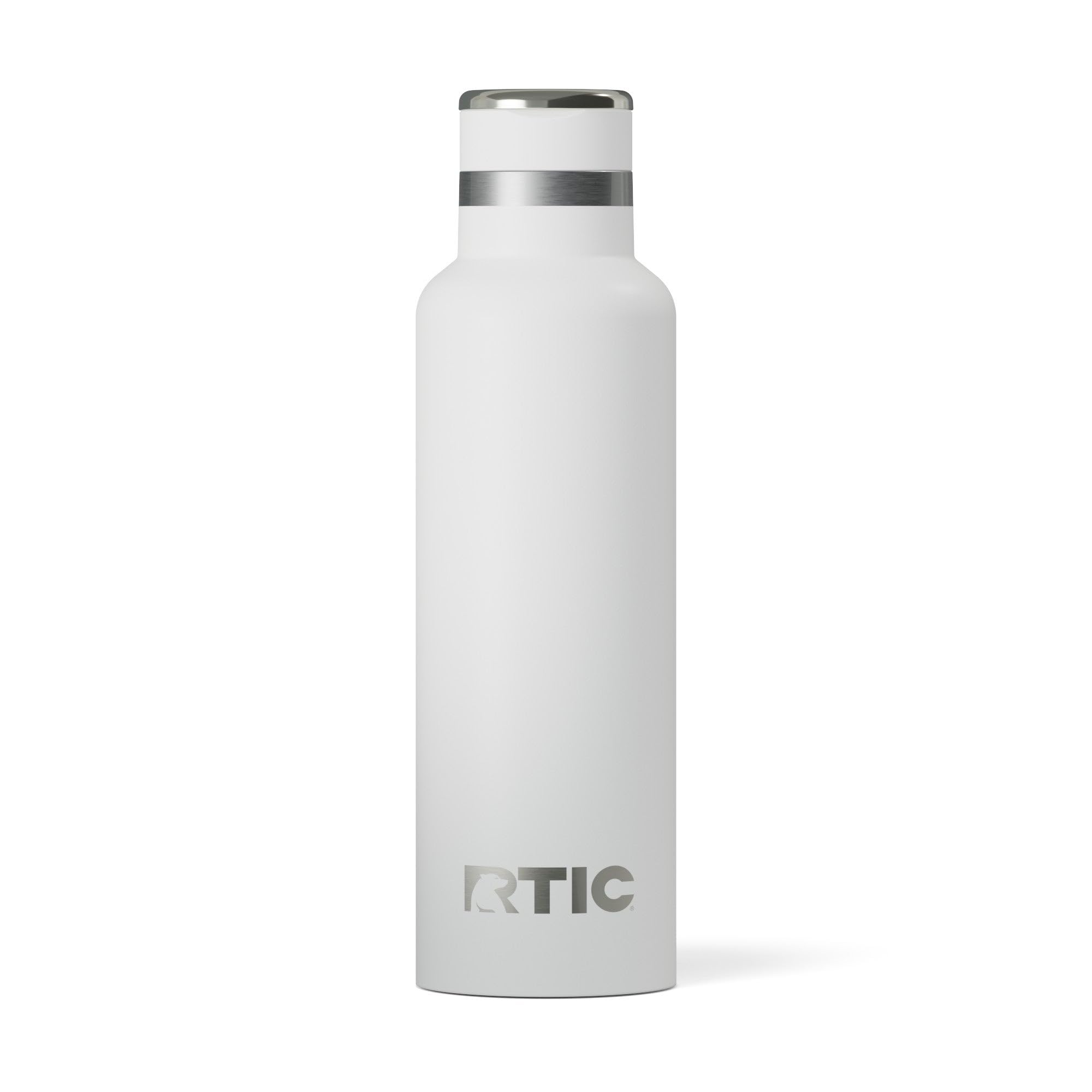 RTIC 20oz Journey Bottle Metal Ceramic Lined Stainless Steel Vacuum Insulated, BPA Free, Reusable, for Water, Hot and Cold Drink