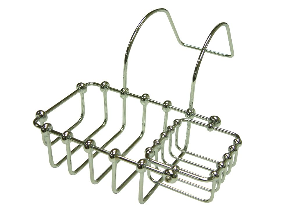 Kingston Brass CC2171 7'' Swivel Soap and Sponge Holder  Polished Chrome