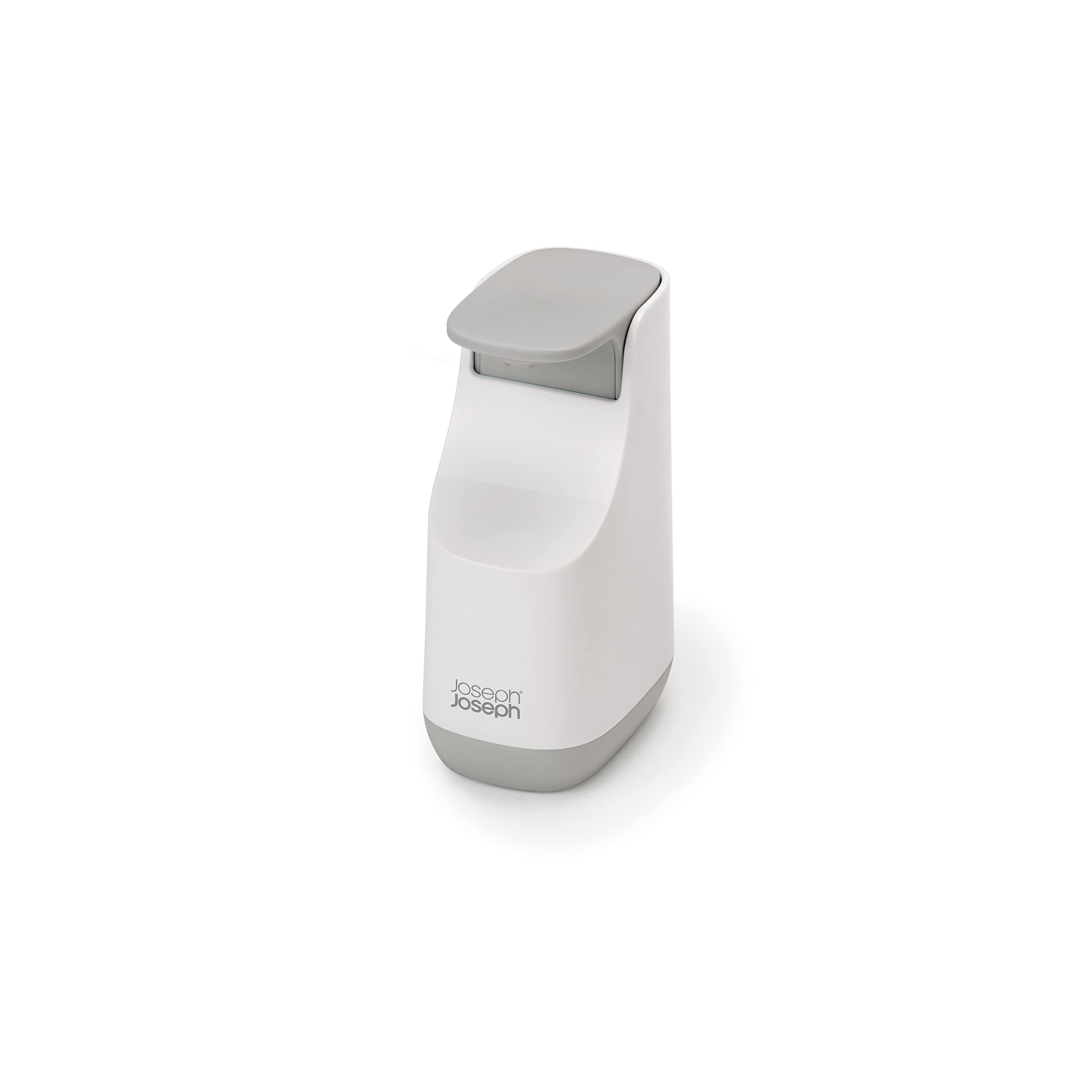 Joseph Joseph 70512 Slim Compact Soap Dispenser With Non-Drip Nozzle, Gray