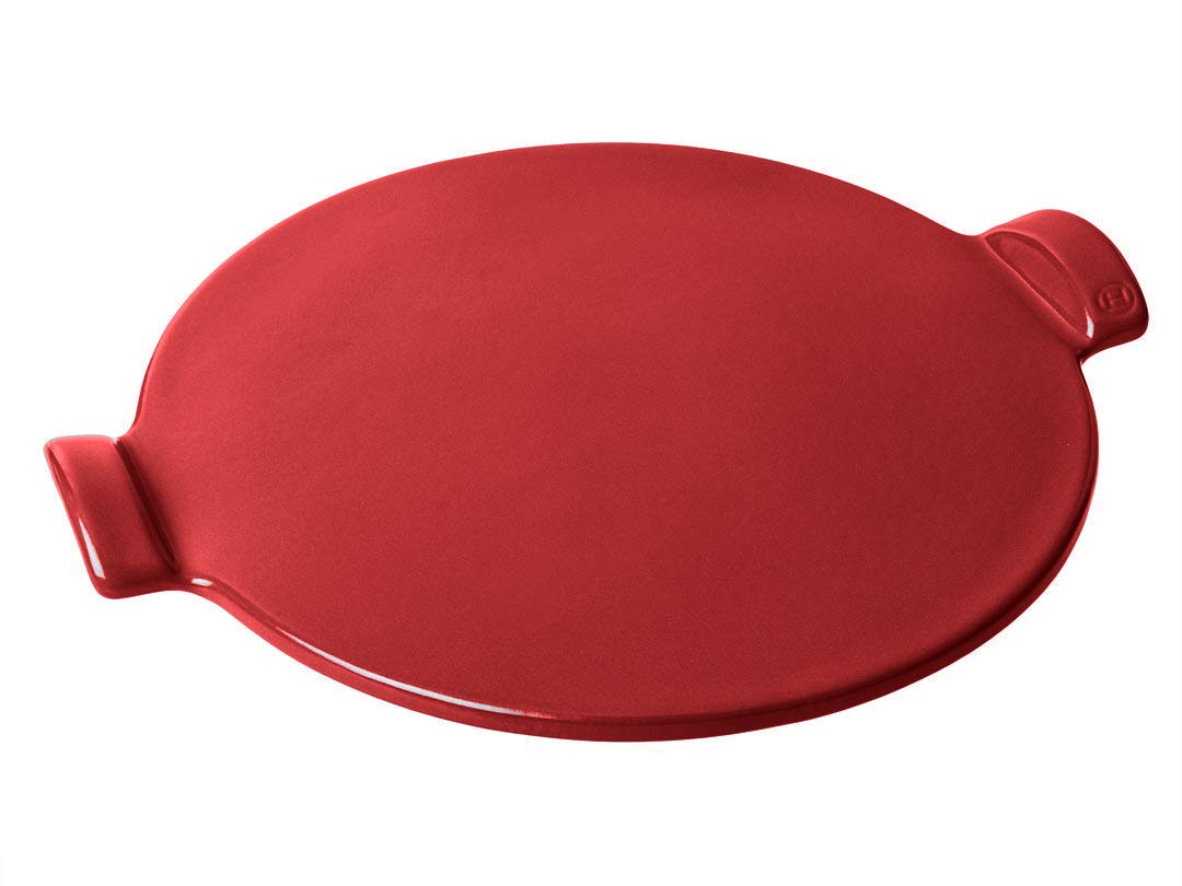 Emile Henry Flame Top 14.5 Pizza Stone, Burgundy Red