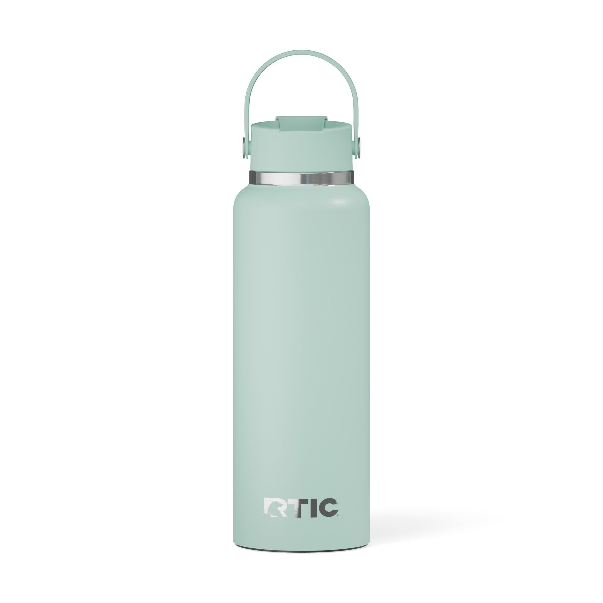 RTIC 40oz Outback Bottle, Insulated, Stainless Steel, Metal, Double Wall Vacuum-Insulation, Ceramic Lined, Leak-Proof Lid, BPA-F