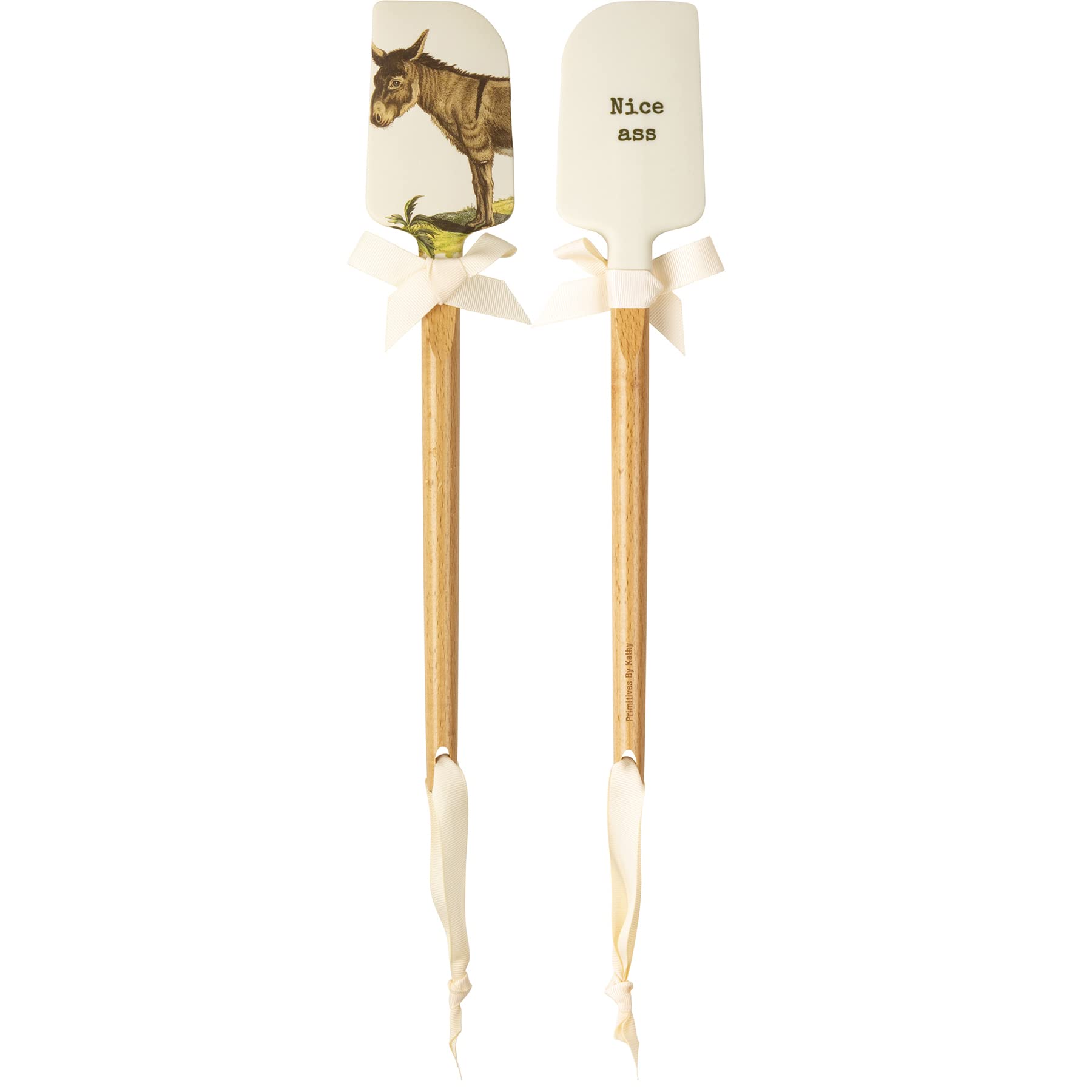 Primitives by Kathy Nice Ass Donkey Decorative Spatula, 2.50 x 13 x 0.50