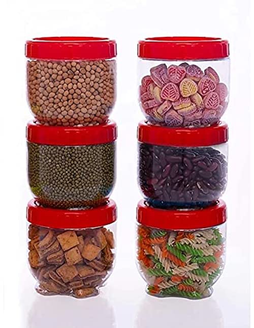 Woolco Airtight Container Set For Fridge  Airtight Food Storage,Bpa Free Plastic Cereal Container For Kitchen Inter Lock Contai