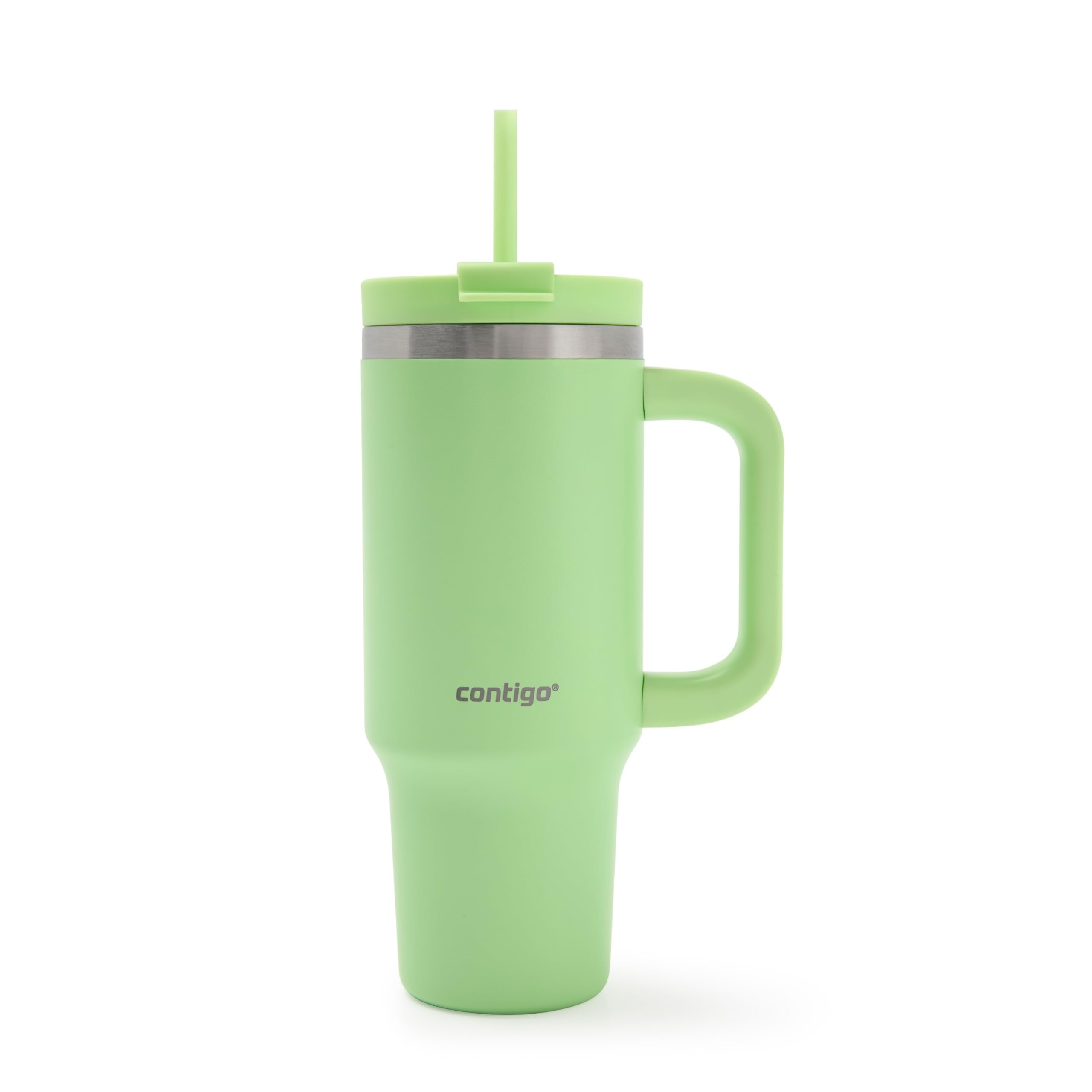 Contigo Streeterville 30oz Tumbler, Stainless Steel Vacuum Insulated, Leak-Proof, Cold for 29 Hours, Fits in cupholders, Cucumbe