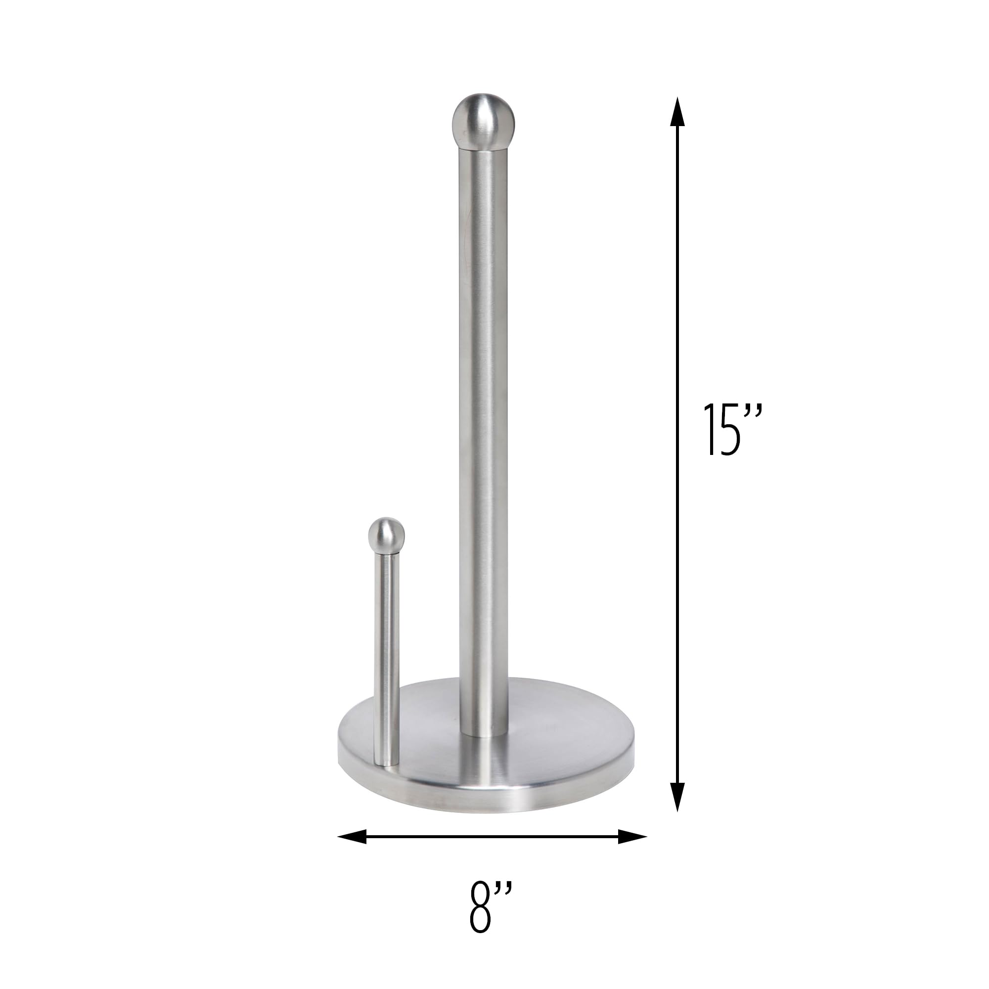 Honey-Can-Do Kch-01077 Stainless Steel Paper Towel Holder