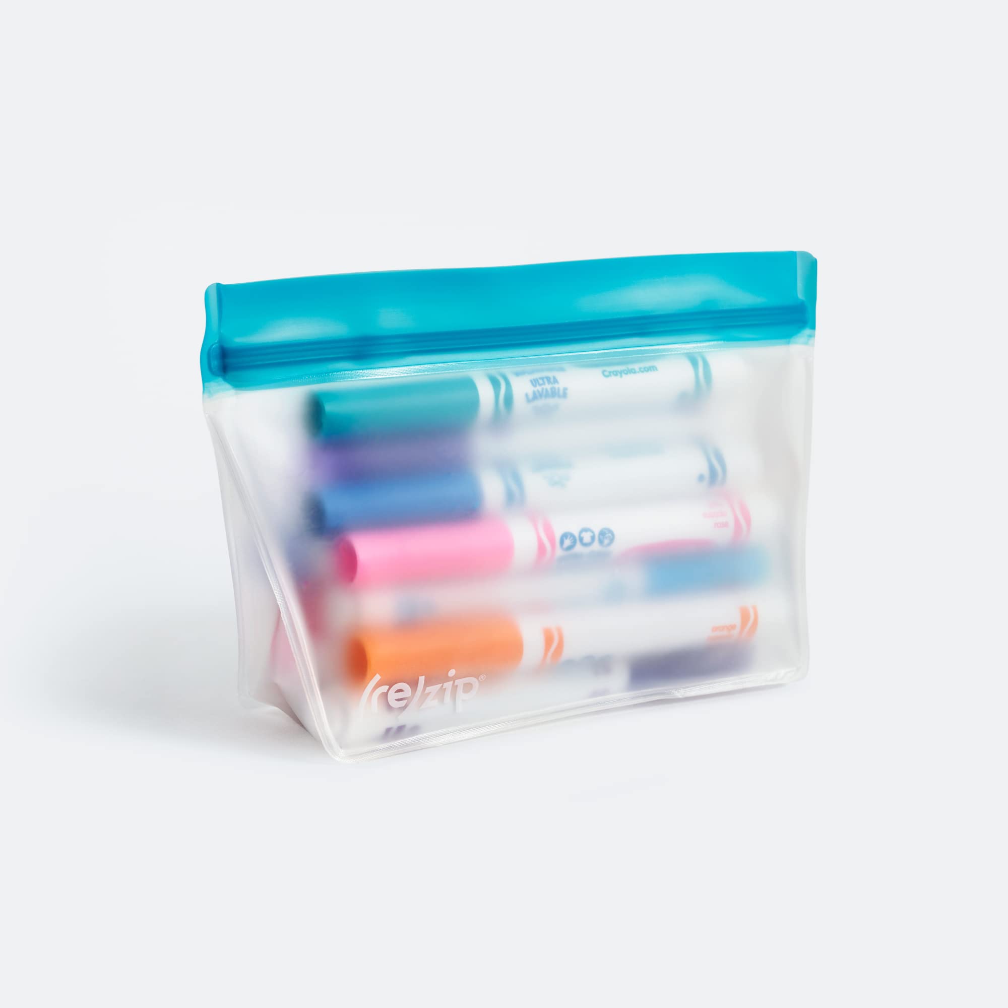 Rezip 3-Piece Stand-Up Reusable Bag Bundle | Bpa-Free, Food Grade, Leakproof, Freezer And Dishwasher Safe | Quart (1), 2-Cup (1)