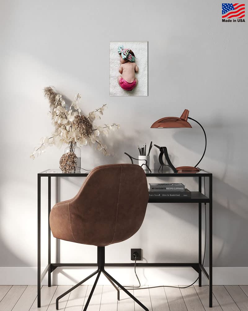 Signleader Canvas Prints With Your Photos, Personalized Canvas Wall Art, Custom Portrait Photo On Canvas - 8X10 Inches