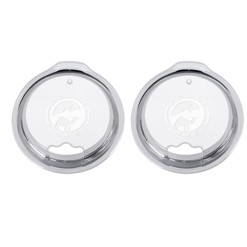Polar Camel Replacement Lid (10, 15, 16, 20 Tumblers & 20 Oz. Pilsners, Replacement Lid (2-Pack))