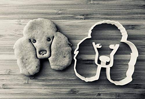 Layla The Poodle Cookie Cutter And Dog Treat Cutter - Dog Face