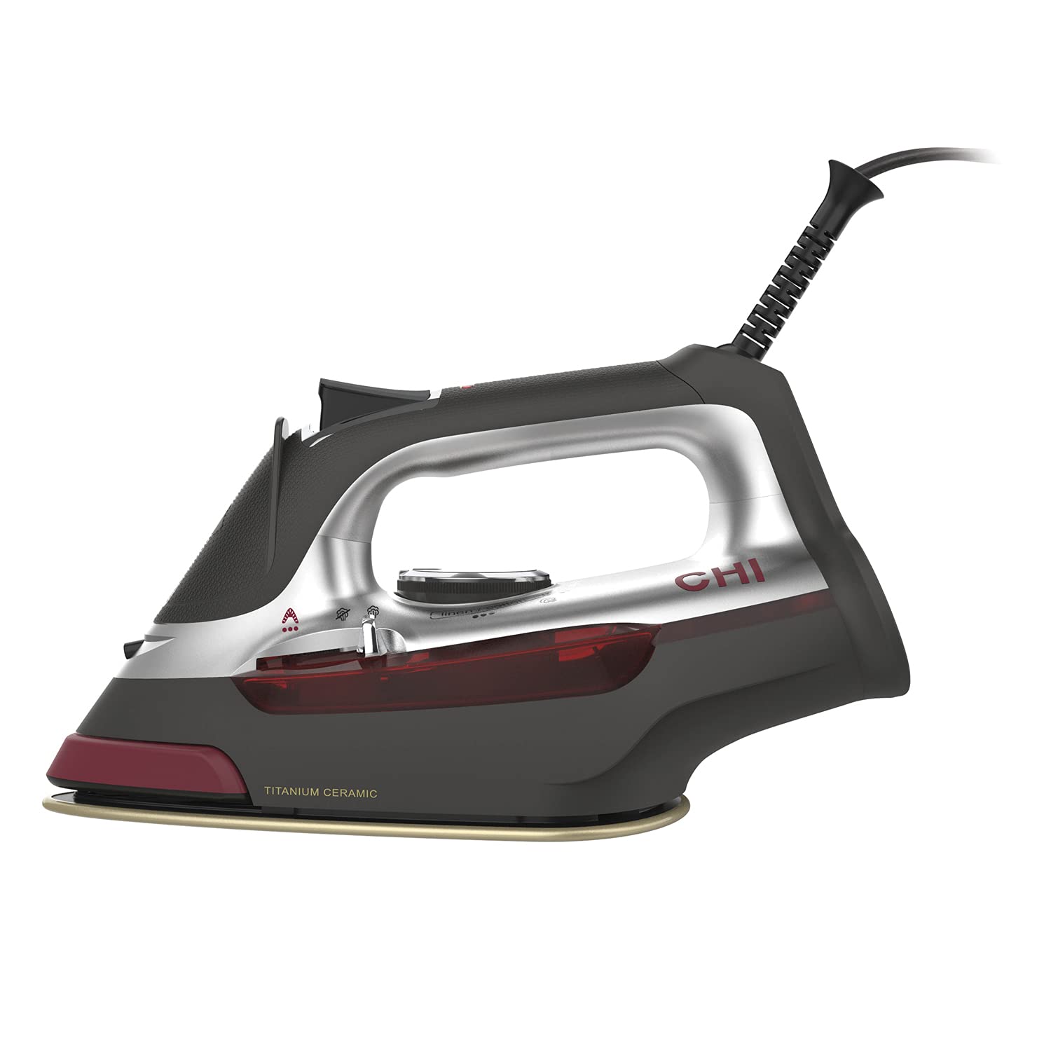 Chi Steam 2-In-1 Steam Iron And Vertical Garment Steamer With Targeted Steamshot For Clothes With Titanium Infused Soleplate, 12