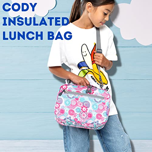 J World New York Cody Lunch Bag, Blue Target, One Size