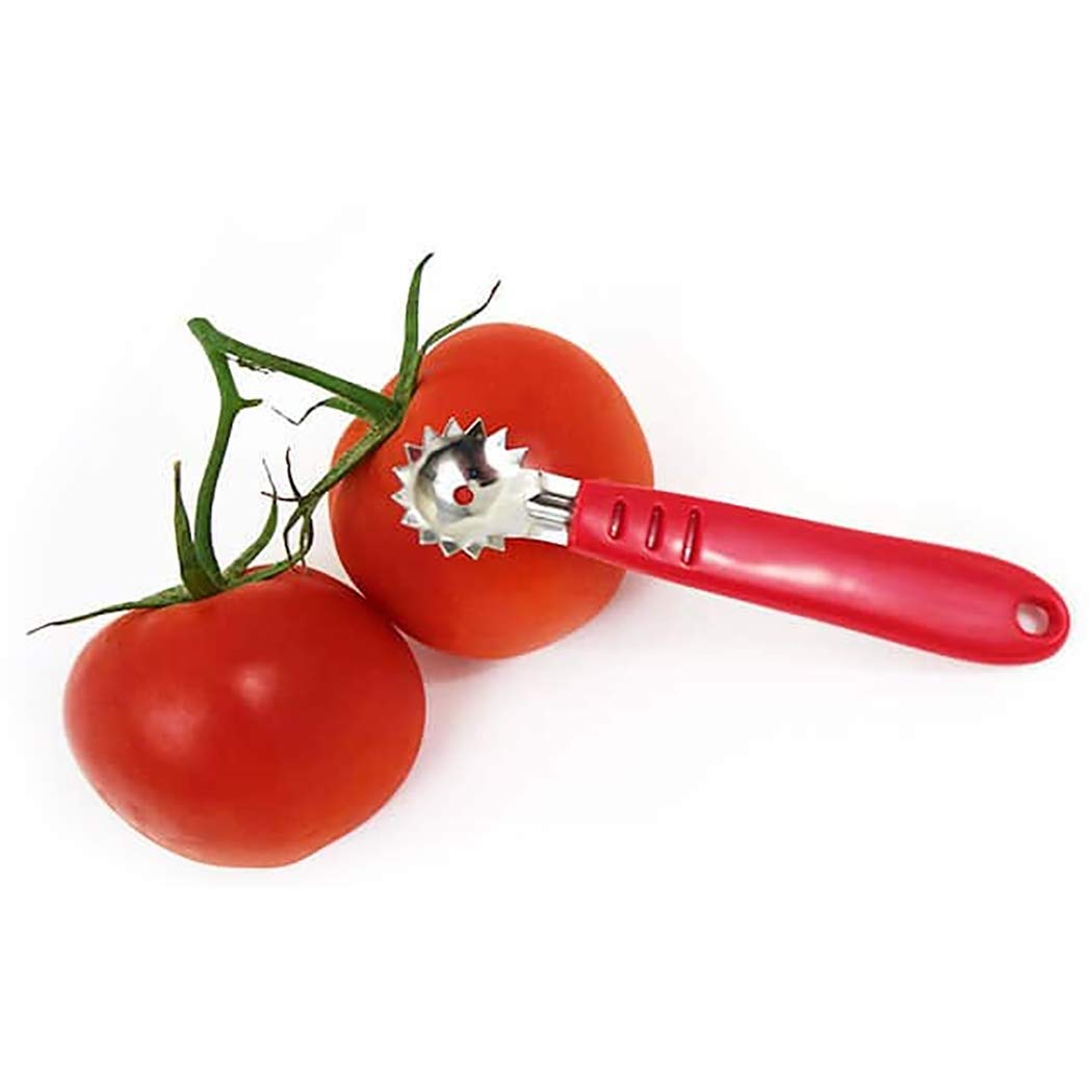 Tomato Corer, Red, 4.75 Inch