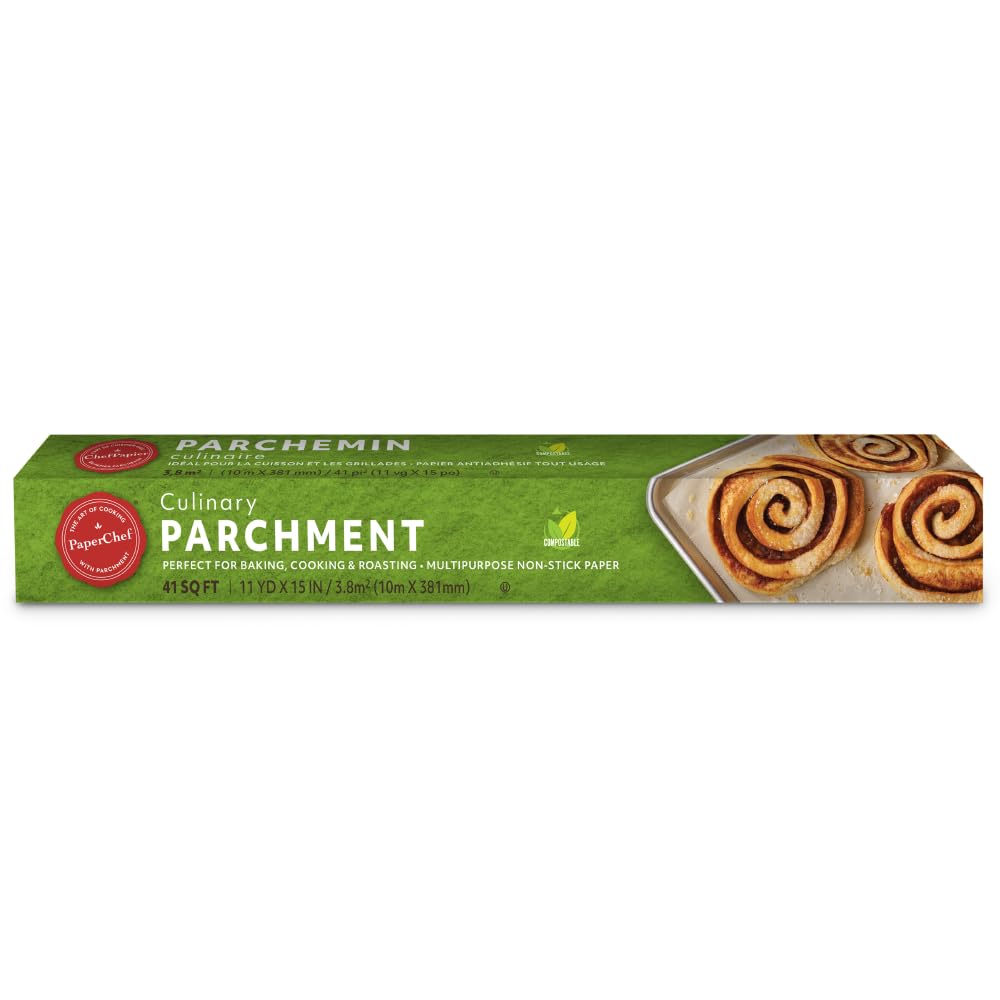 PaperChef Culinary Parchment Paper, Non-Stick, 41 Sq Ft, Model 1CS 12