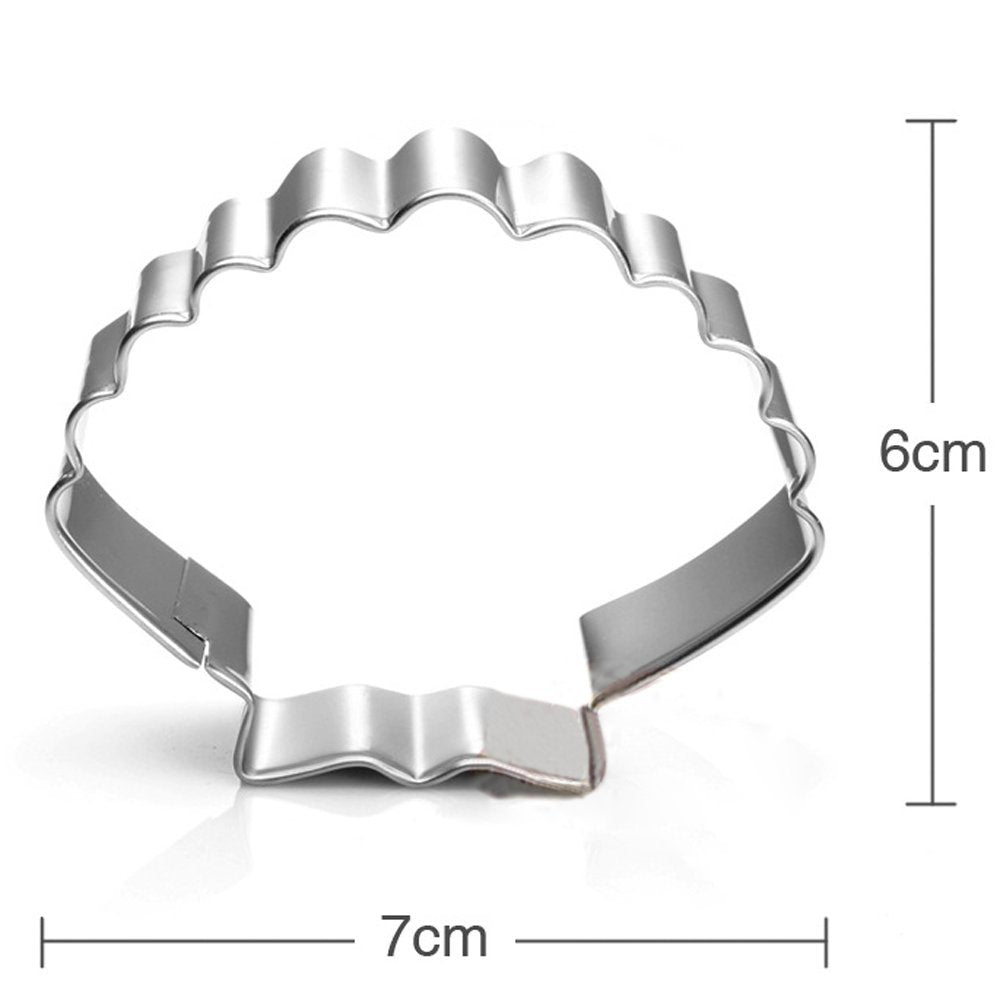 Wotoy Ocean Theme 3 Pieces Set Biscuit Cookie Cutter - Stianless Steel
