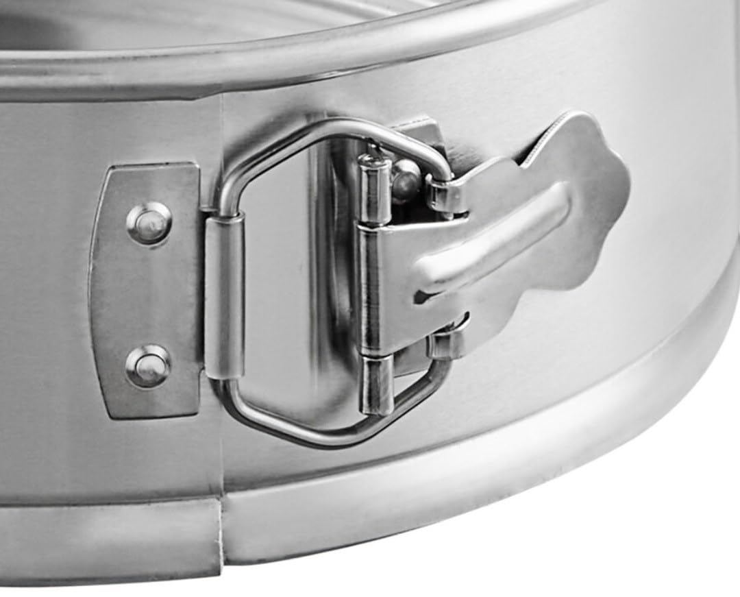 Soro Essentials- 8'' X 3'' Deep Aluminum Round Spring Form Pan- Leak Proof Cheesecake Pan Spring Form Pan With Removable Bottom