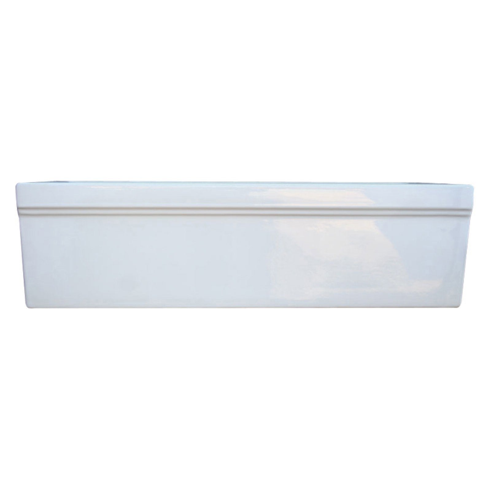 Whitehaus Collection Fireclay Quatro Alcove Sink Blue