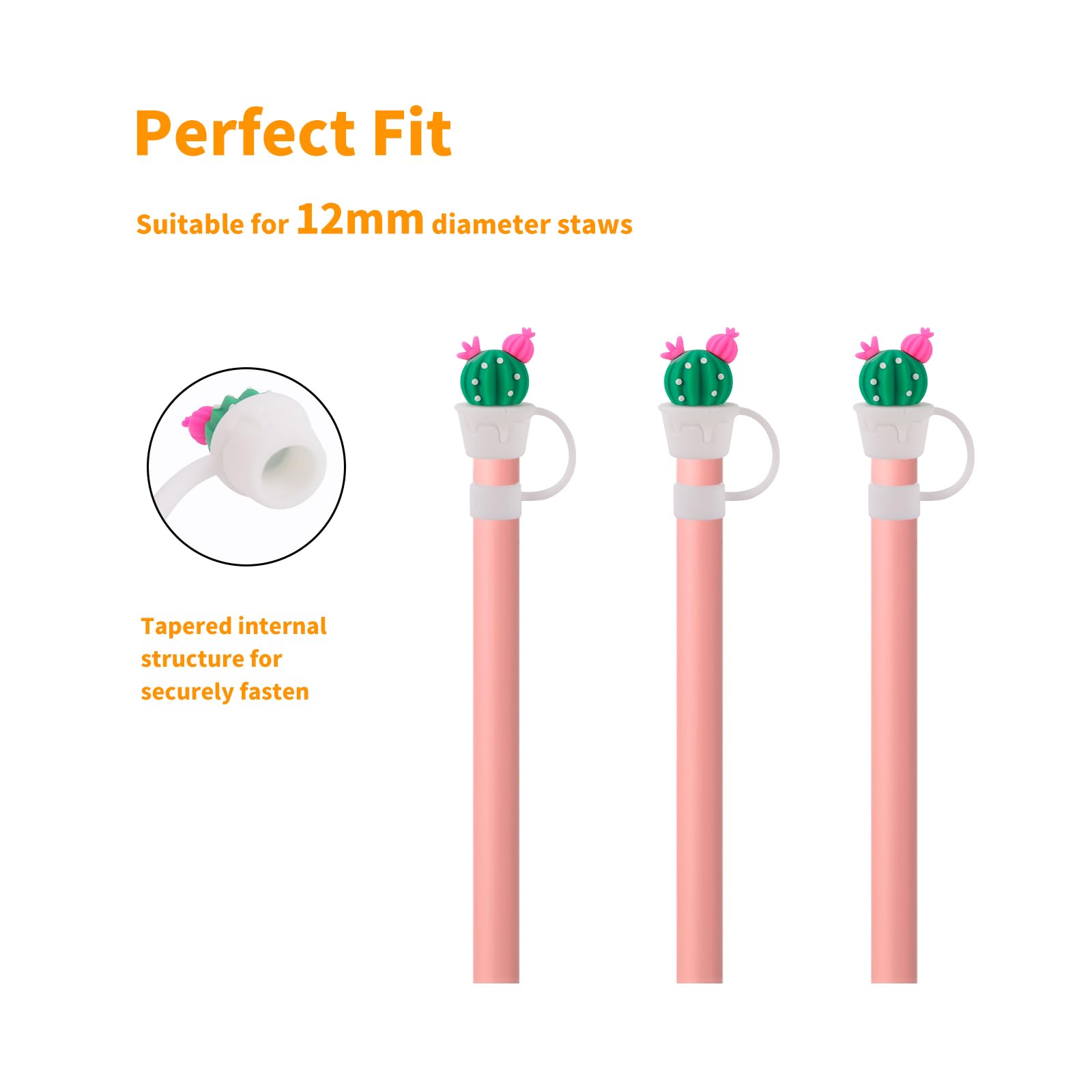 Keuye Straw Cover Compatible With Brumate 40Oz And 30Oz,Adjustable Silicone Era Straw Cover, 6Pcs Colorful Straw Cover Compatibl