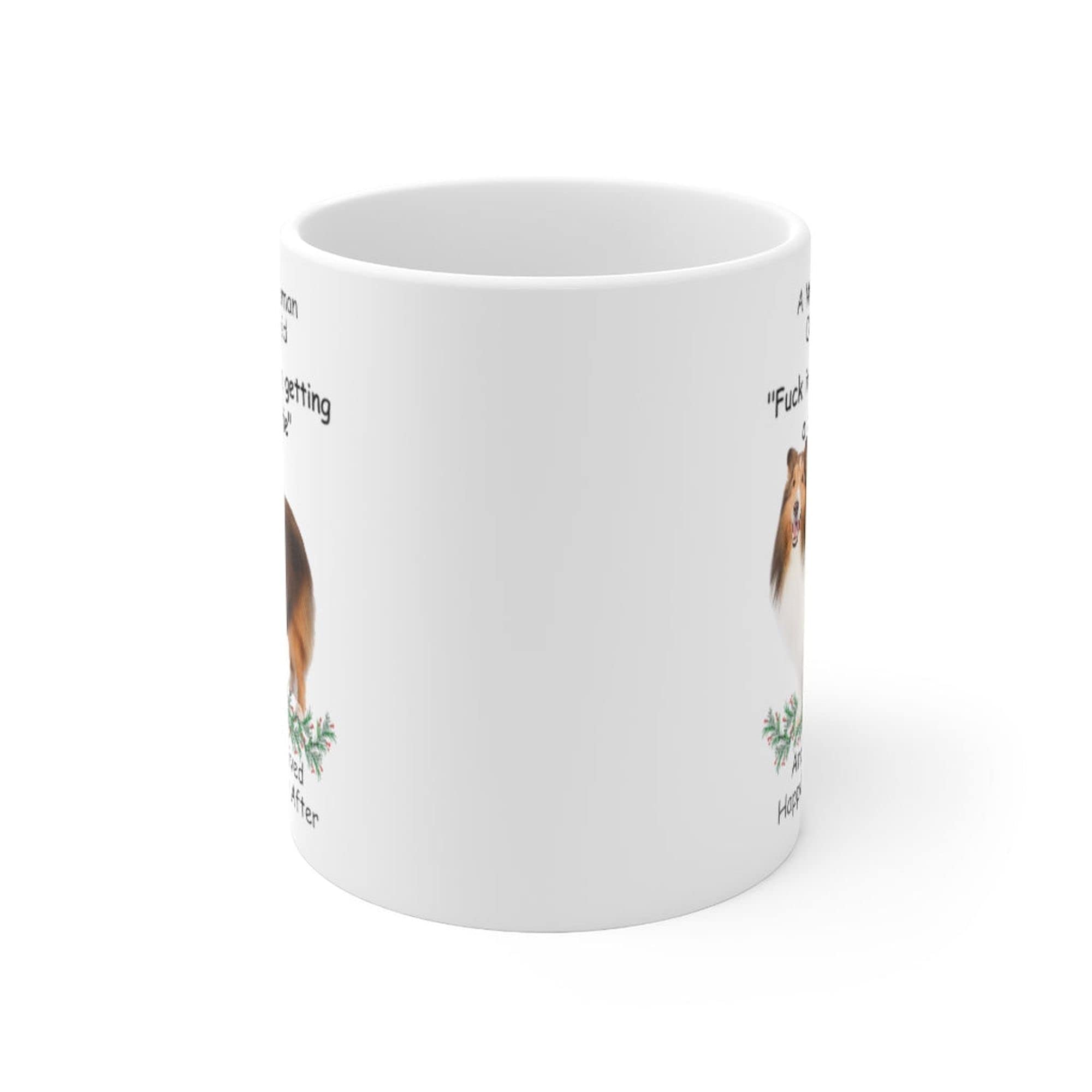 Funny Sable Mahogany Shetland Sheepdog Sheltie Dog Mom Gifts For Women Puppy Lovers Mother 'S Day 2024 A Wise Woman Once Said Co