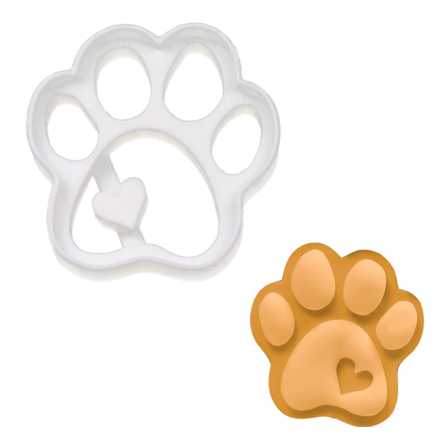 Cute Paw Cookie Cutter - Small, 1 Piece - Bakerlogy