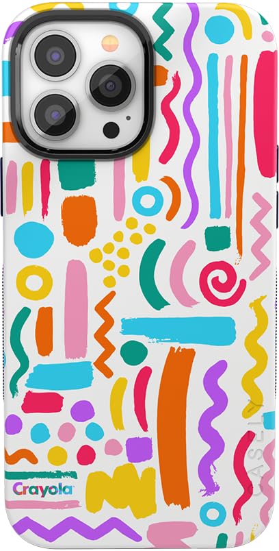 Casely Iphone 13 Pro Max Case  Compatible With Magsafe  Make Your Mark  Crayola Paint Case