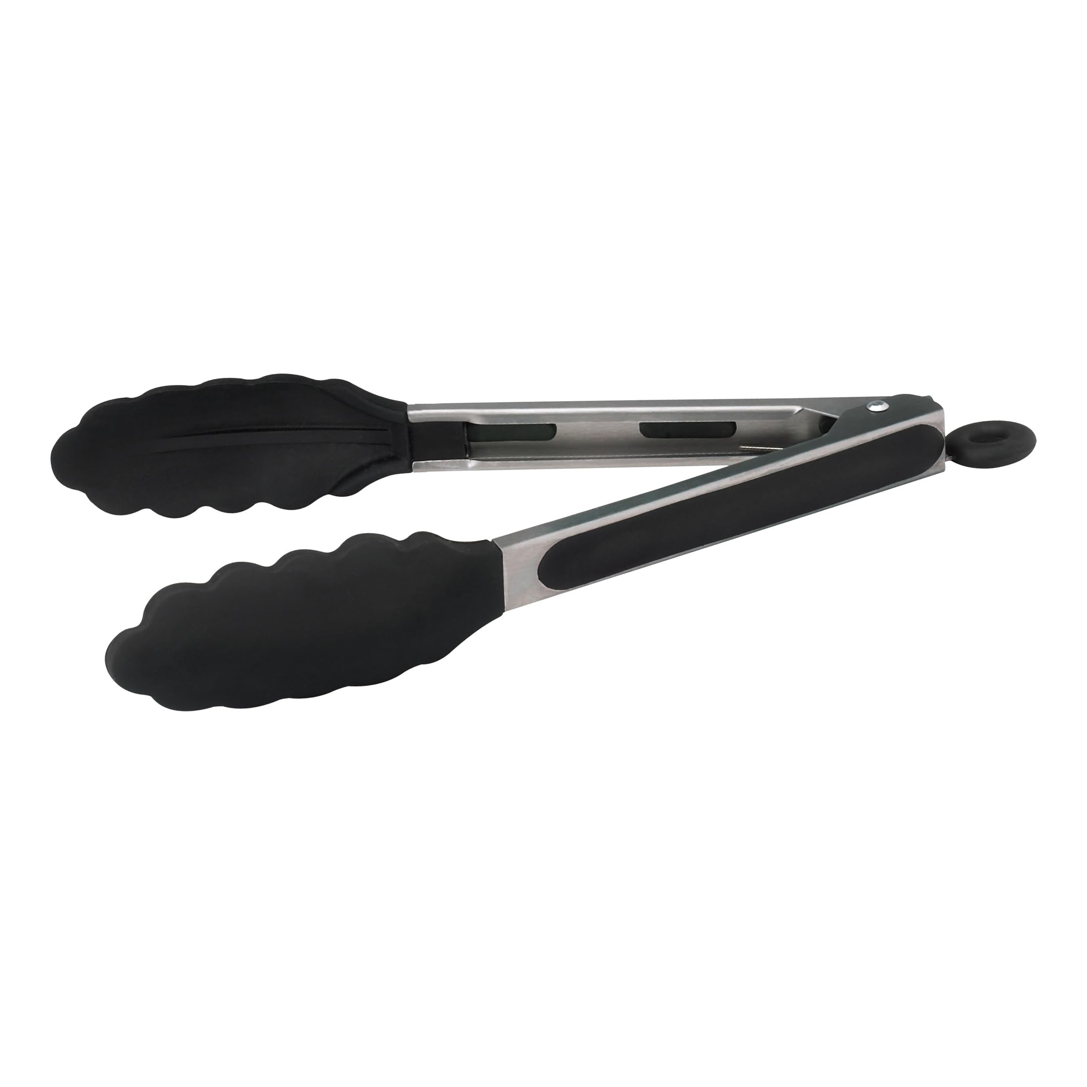 Winco Utility Tong With Rubber Tip And Locking Clip, 9Inch