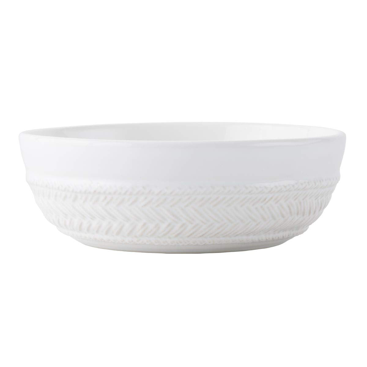 Juliska Le Panier Whitewash Coupe Pasta/Soup Bowl