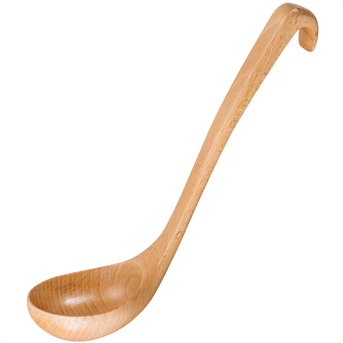 Soup Ladle Large Wooden Scoop - Wooden Spoons For Cooking Long Handle Spoon Kitchen Cooking Utensils Set - Soup Ladles For Servi
