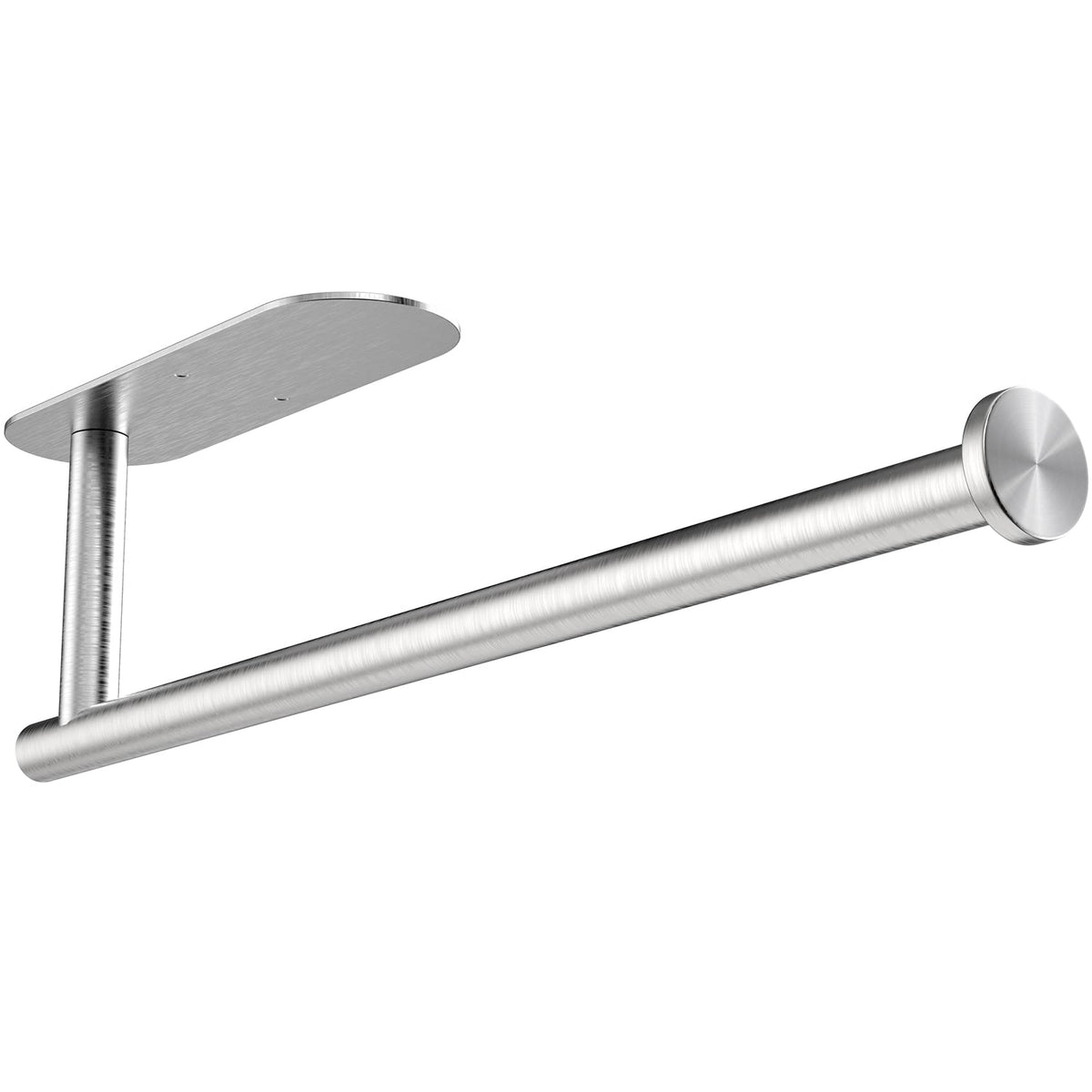 Paper Towel Holder Under Cabinet - Self Adhesive Paper Towel Roll Holder Wall Mount, Gewtur Stainless Steel Paper Towel Holder F