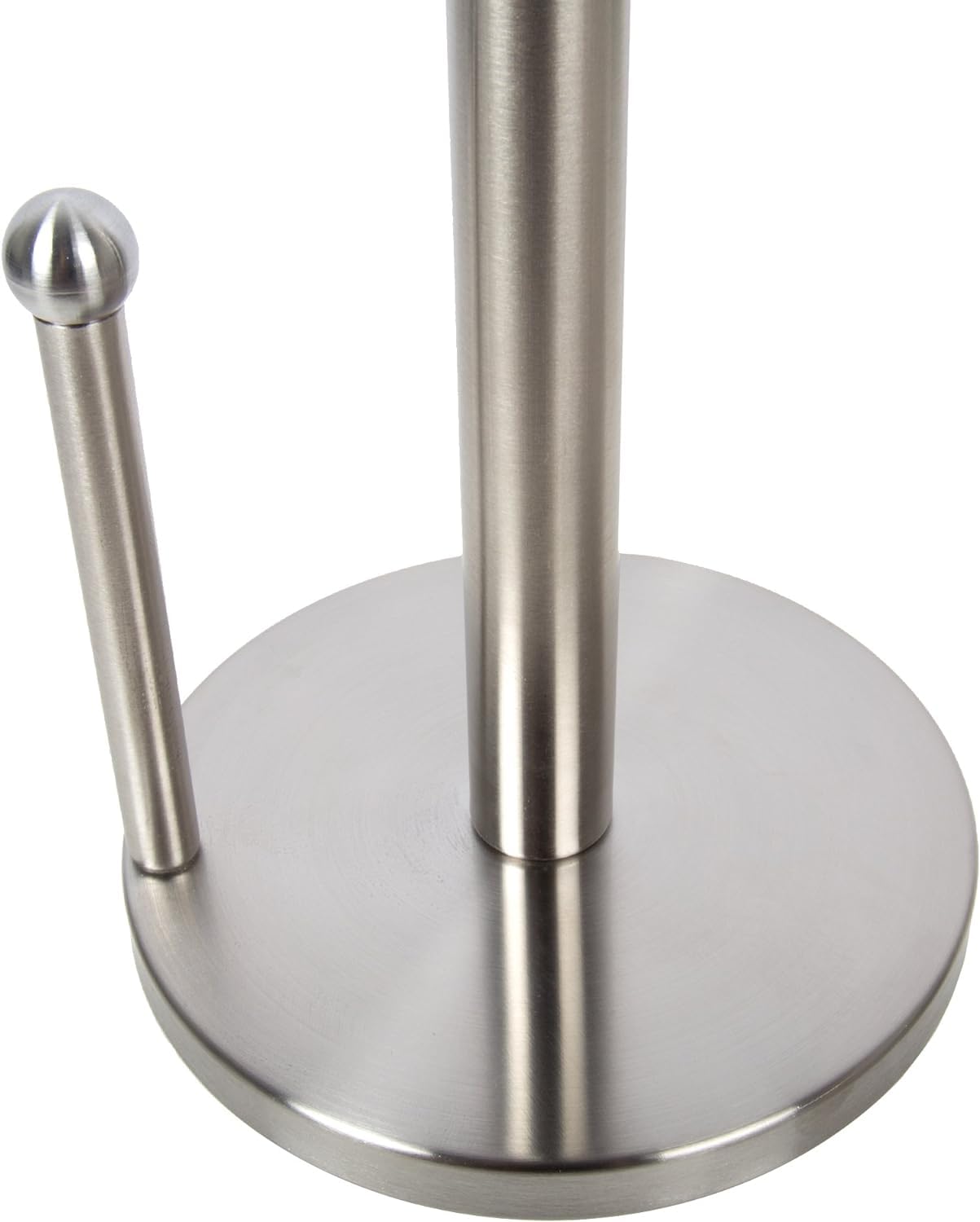 Luciano Housewares Luciano Satin Nickel Stainless Steel Kitchen Paper Towel Holder, 12.9'' X 5.9''