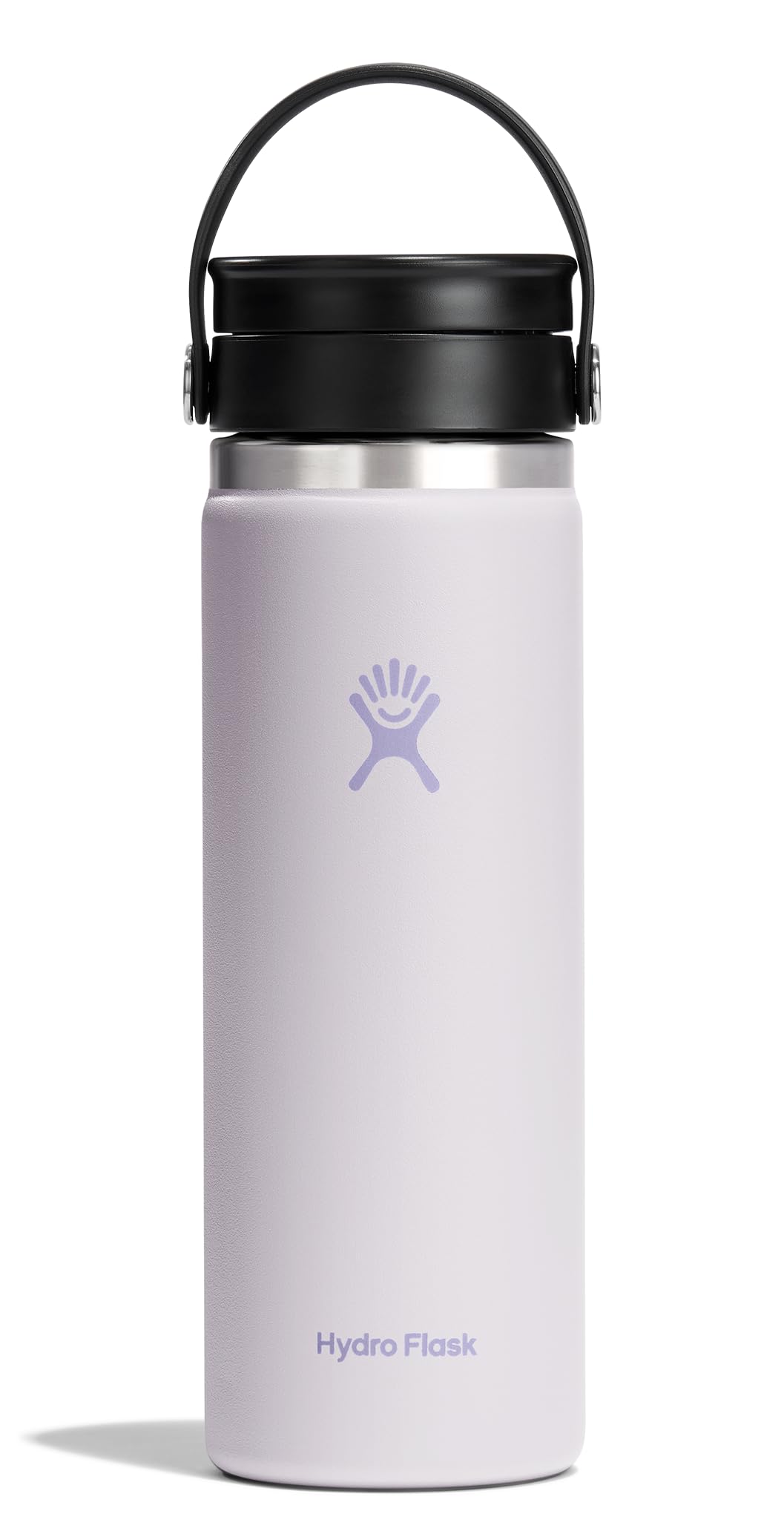 Hydro Flask Flex Sip Coffee Tumbler - Insulated Stainless Steel, Non Spill, Leak Proof Travel Cup 20 Oz Cloud Pink