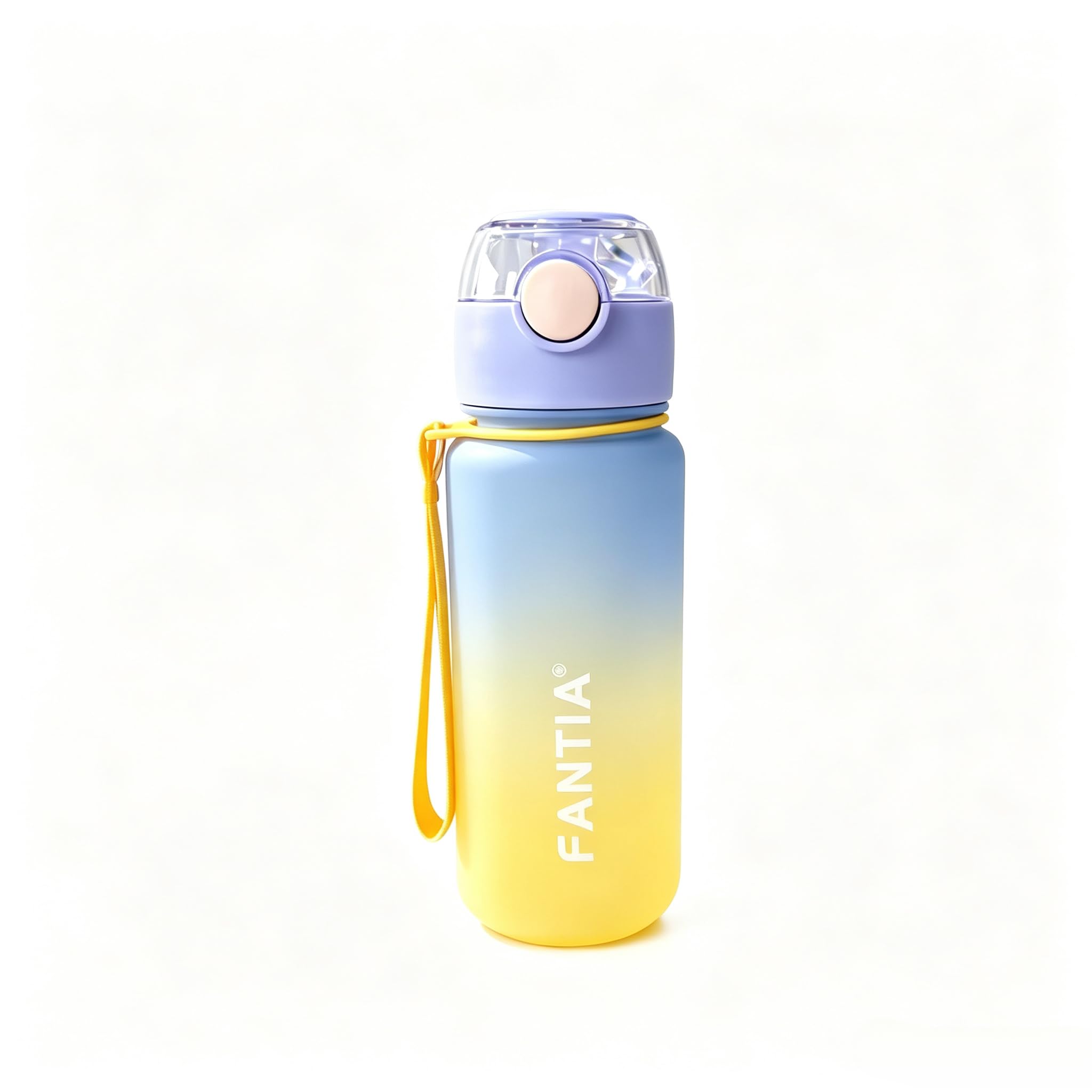 CWPYEUE Plastic Water Bottle With Straw, 17 oz Leakproof Jug, Reusable Hydration Drinking Bottle for Gym, Workout, Fitness, Hiki